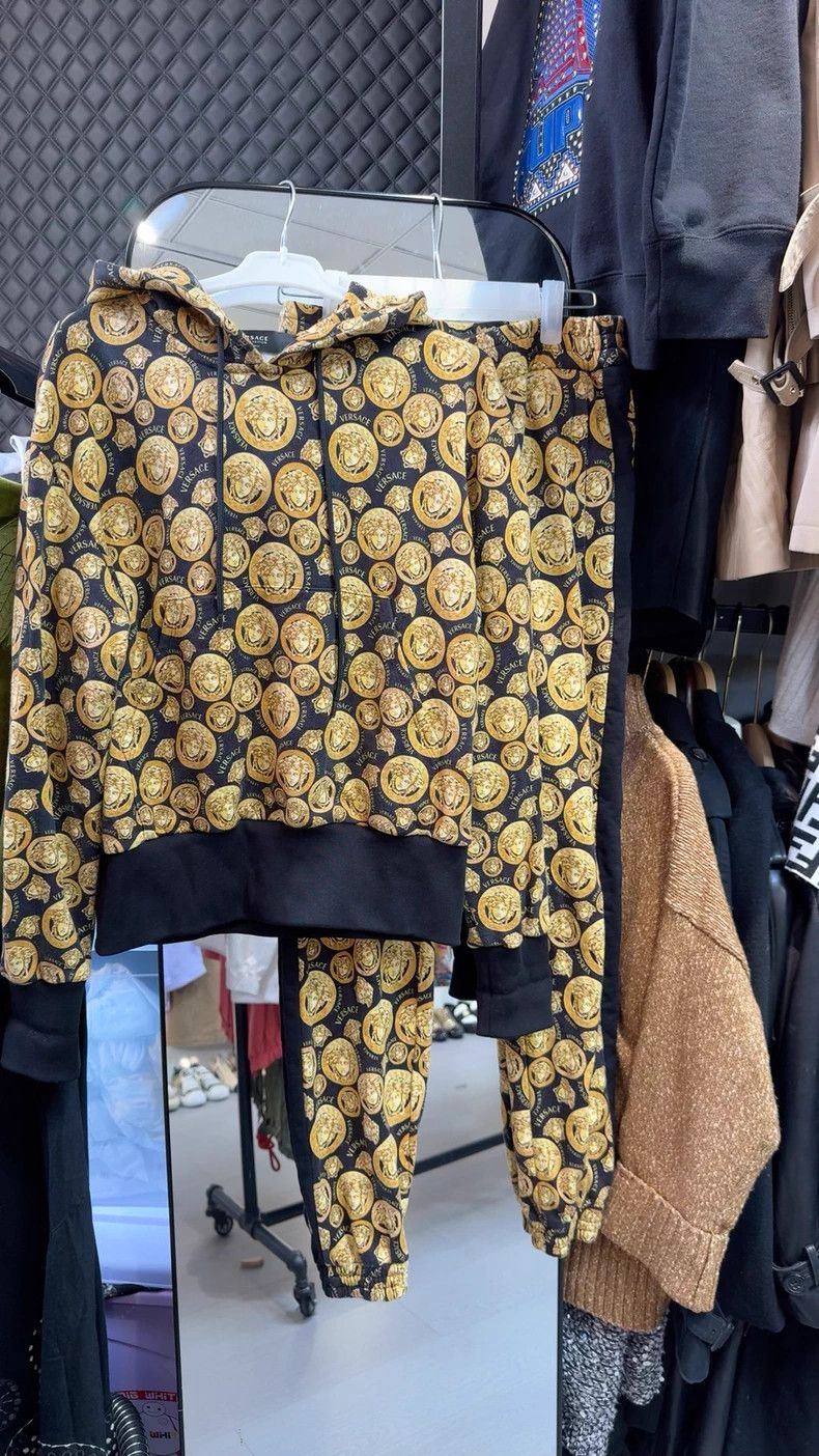 Versace Versace Gold Pattern Tracksuit Set - dmc Size US XS / EU 42 / 0 - 1 Thumbnail