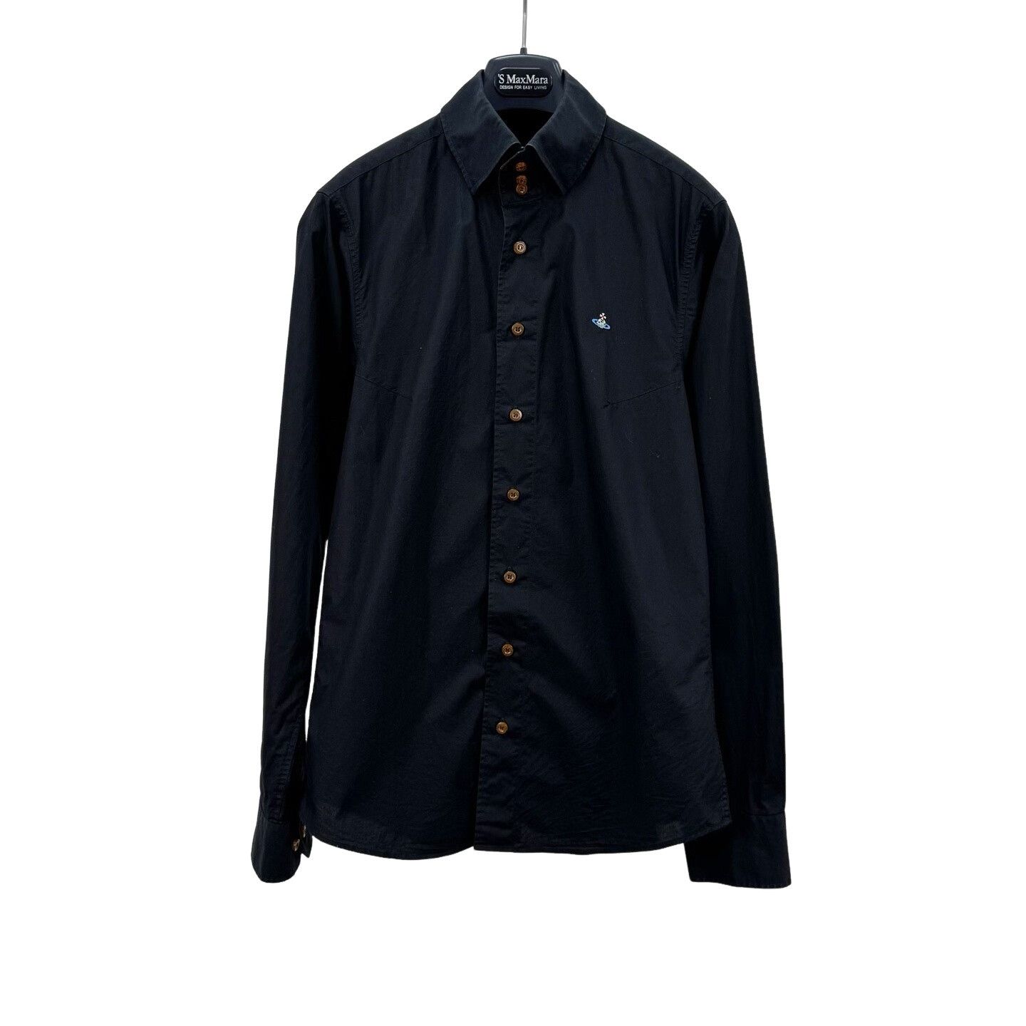 Vivienne Westwood Vivienne Westwood Orb Embroidered Shirt EU 48 Size US M / EU 48-50 / 2 - 1 Thumbnail