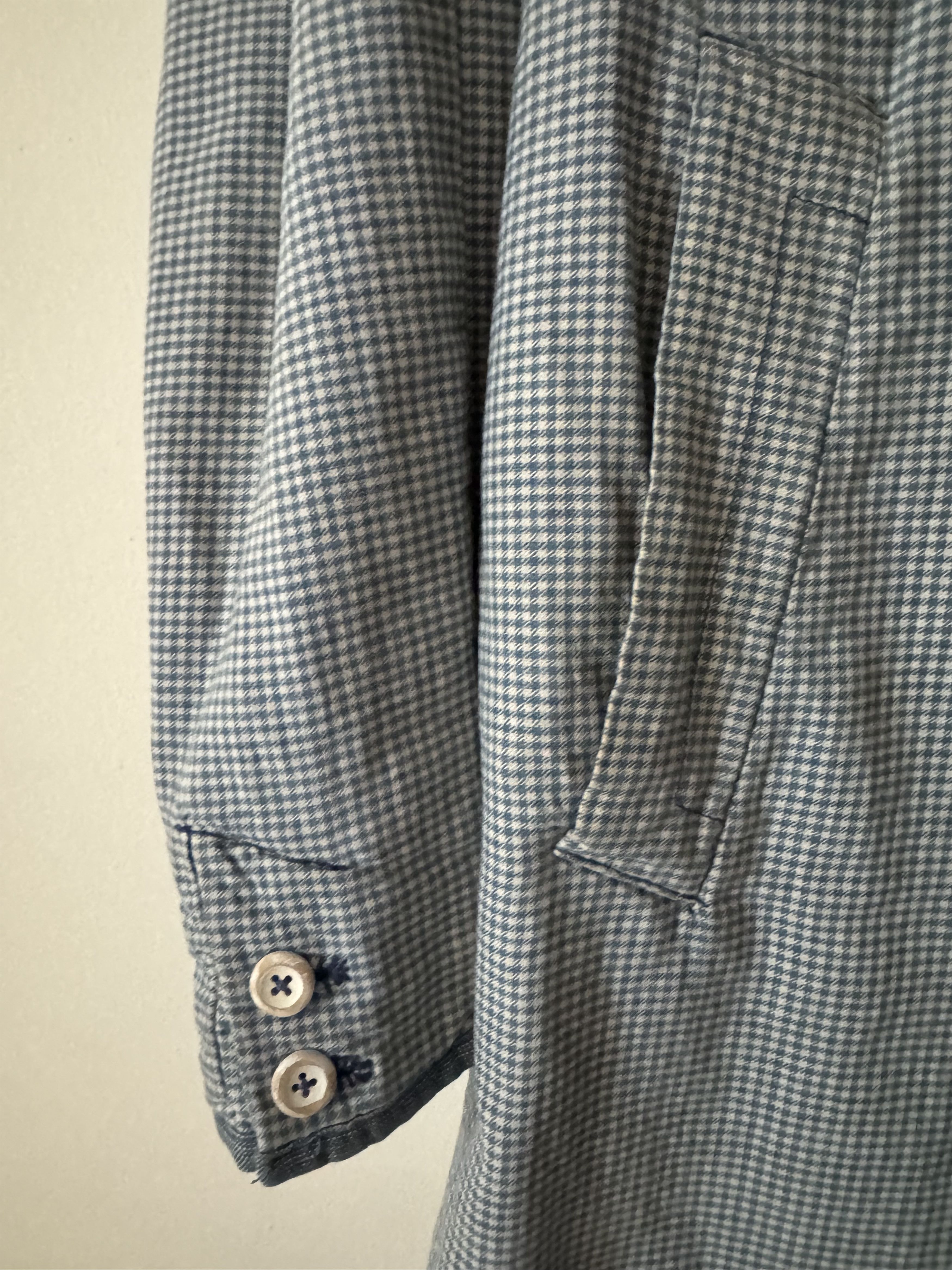 Visvim Blue Checkered Mies Coat Size US S / EU 44-46 / 1 - 3 Thumbnail