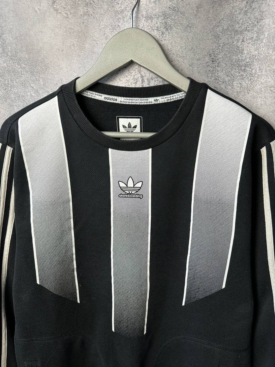 Adidas Adidas Originals Skateboarding Sweatshirt Crewneck Stripes Size US S / EU 44-46 / 1 - 5 Thumbnail