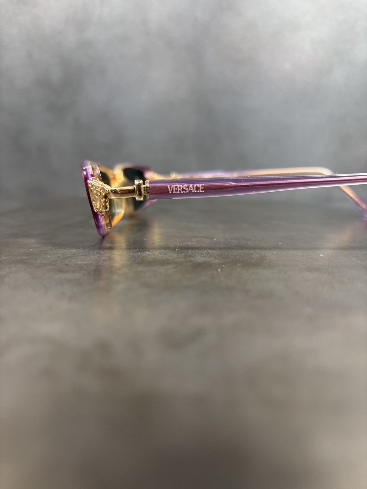 Versace Y2K Vintage Versace Sunglasses Petite Bayonetta 2000s Medusa Size ONE SIZE - 7 Thumbnail