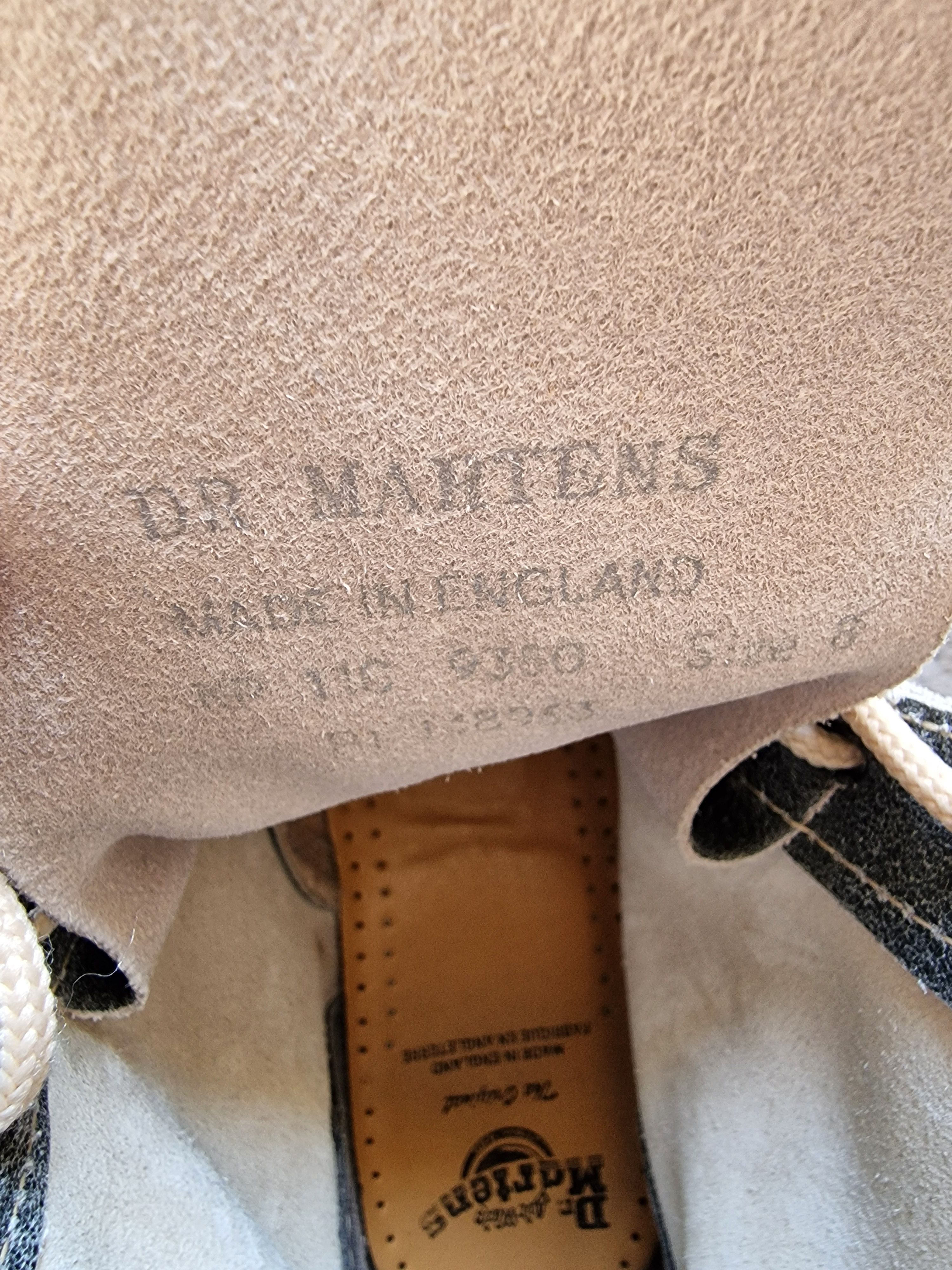 Dr. Martens Rare Dr. Martens 9350 chalk aviator made in england vintage Size US 9 / EU 42 - 16 Thumbnail