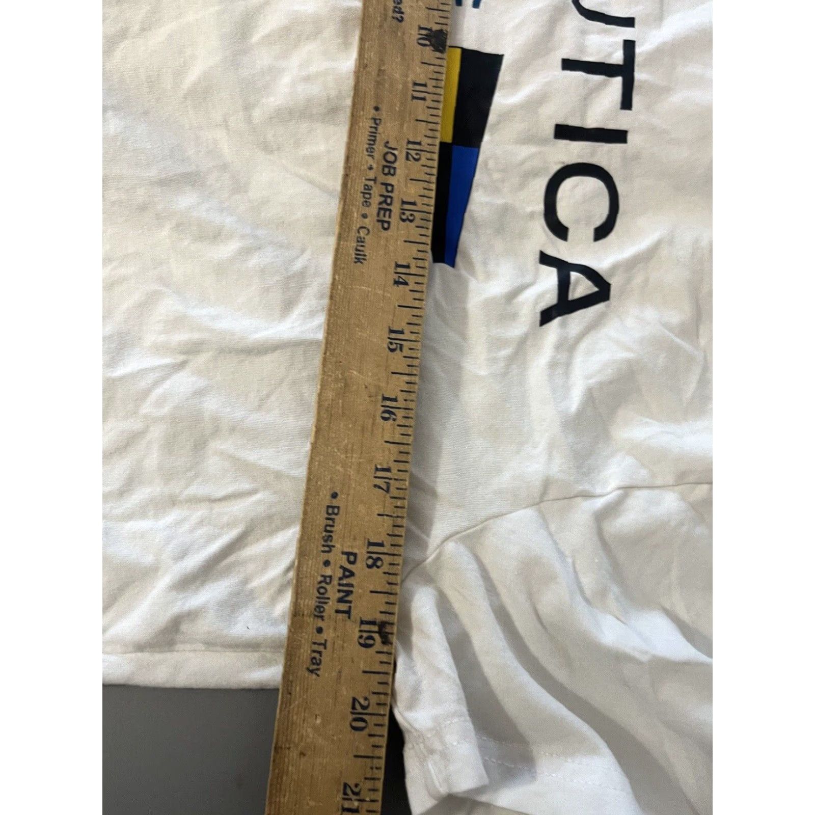Nautica Nautica Performance T-Shirt Shirt Men S White Logo Short Sleeve Crew Neck 95% Cotton 5% Spandex Vintage No Mens Size US S / EU 44-46 / 1 - 5 Thumbnail