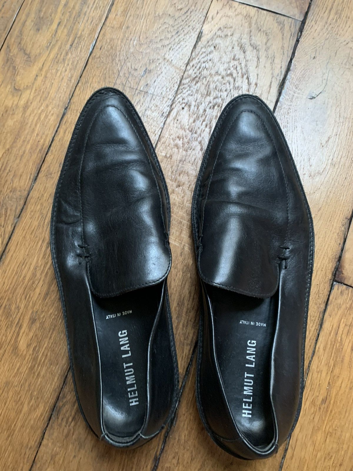 Helmut Lang Helmut Lang Leather Loafers Size US 7 / EU 40 - 3 Thumbnail