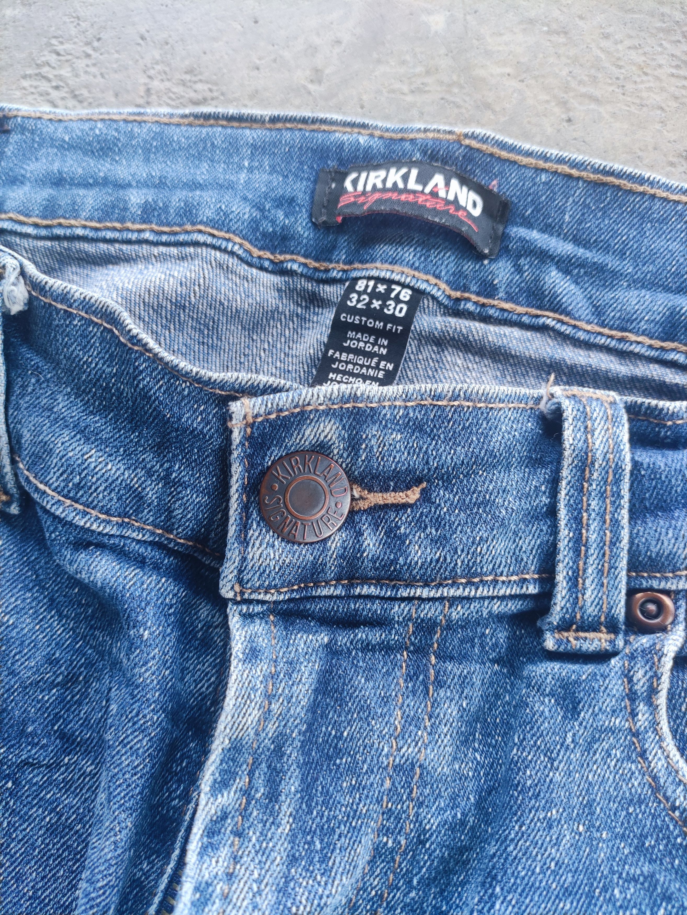 Kirkland Signature Vintage Kirkland Brand Distressed Faded Denim Pants Size US 33 - 6 Thumbnail