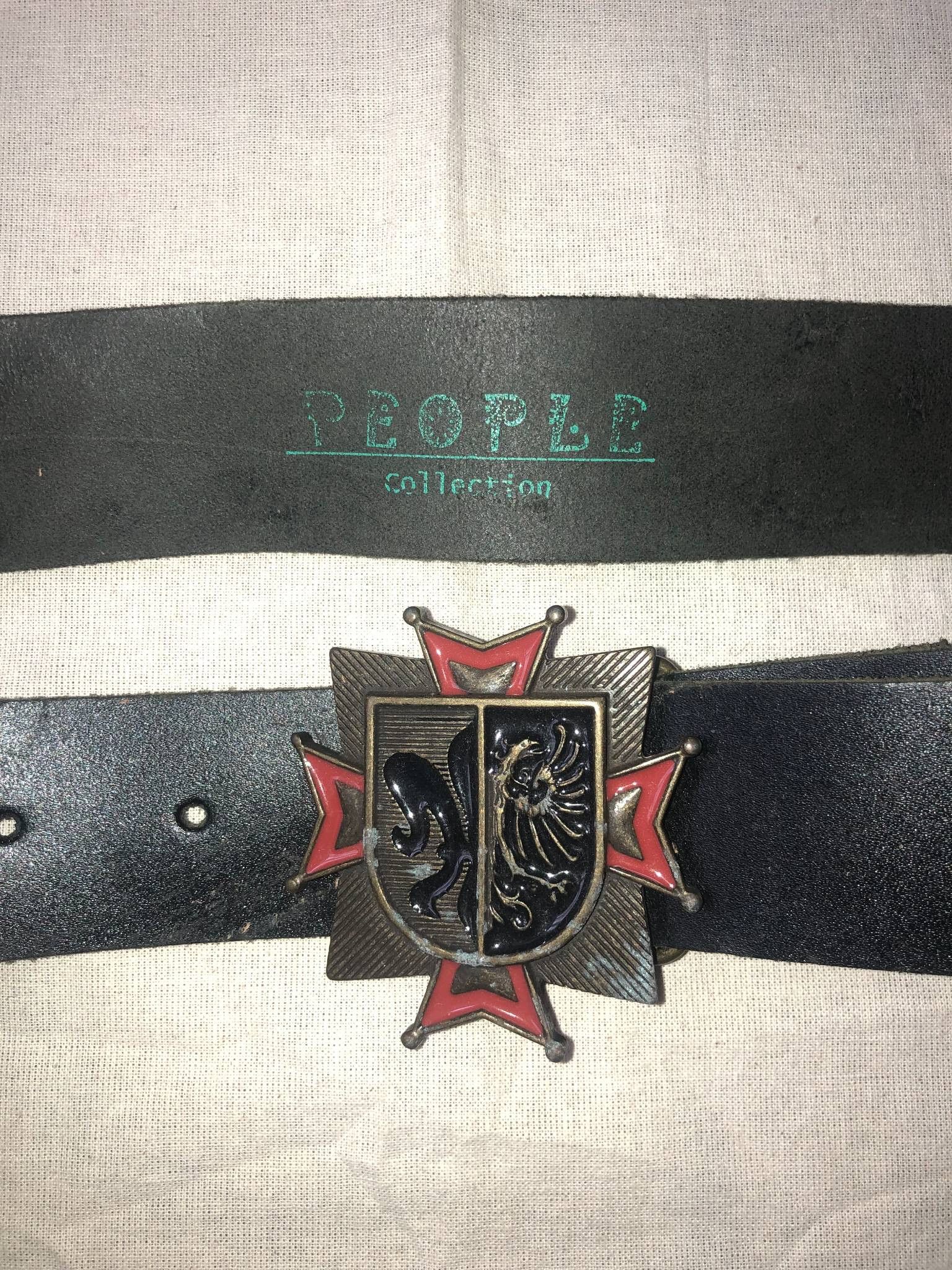 Vintage Vintage Leather belt Size ONE SIZE - 3 Thumbnail