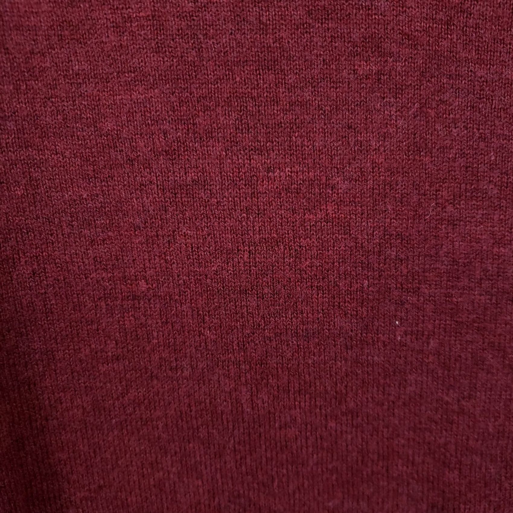 J.Crew J.Crew Sweater Mens L Red V-Neck Long Sleeves Knit Cotton Wool Pullover Slim-Knit Shirt Mens Size US L / EU 52-54 / 3 - 7 Thumbnail