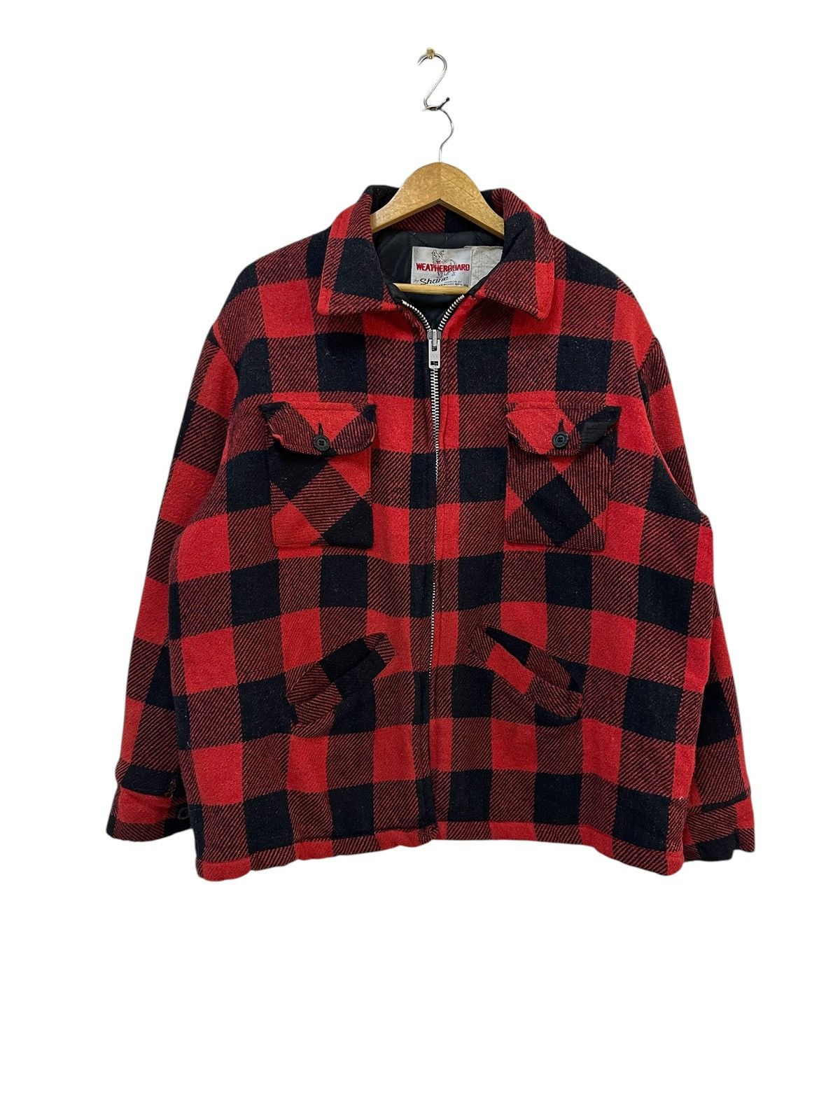 Vintage 70s weatherguard by shane plaid tartan Size US M / EU 48-50 / 2 - 1 Thumbnail