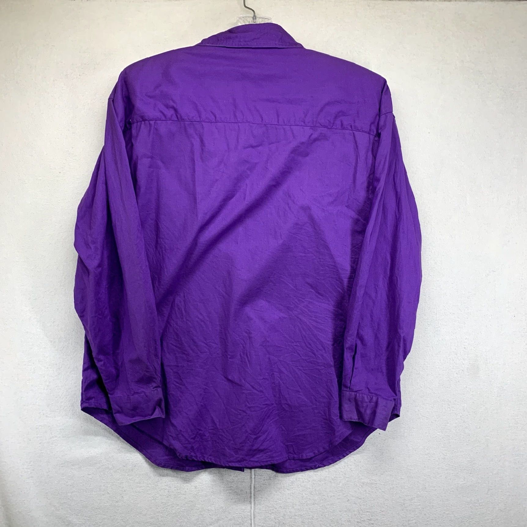 Vintage VINTAGE KZK Western Shirt Women Medium Purple Beaded Embroidered Cowgirl 90s Western-style Size M / US 6-8 / IT 42-44 - 2 Thumbnail
