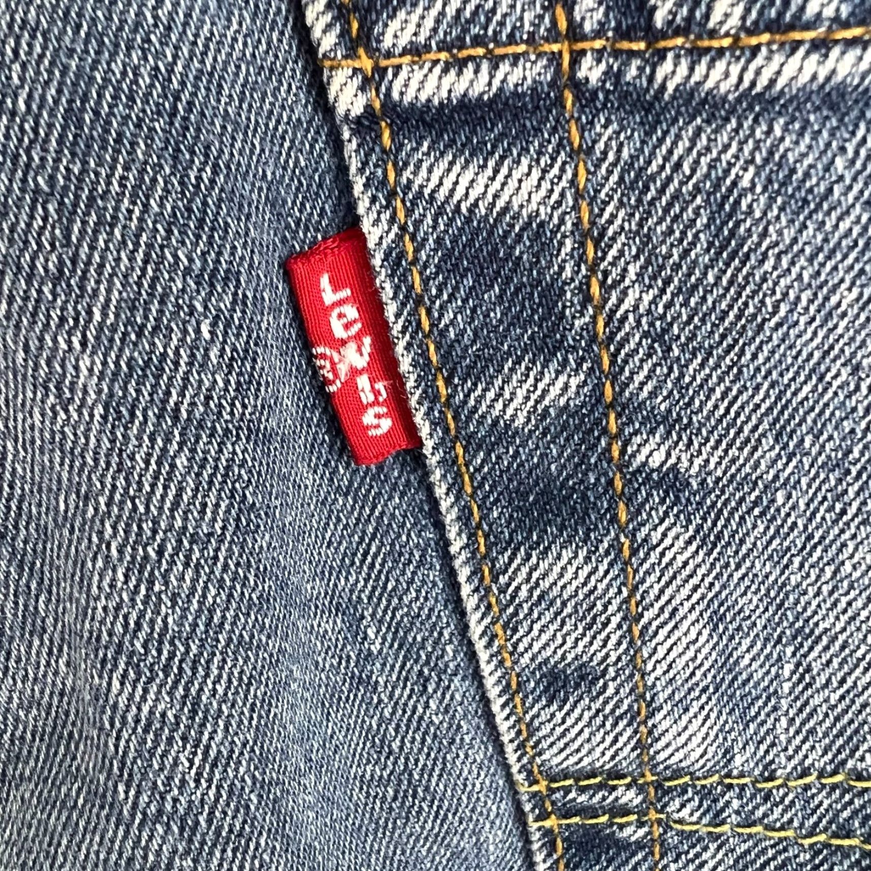Levi's Levi's 505 Denim Jeans Mens Size 36 Blue Regular Fit Straight 36X29 Jean Size US 36 / EU 52 - 6 Thumbnail