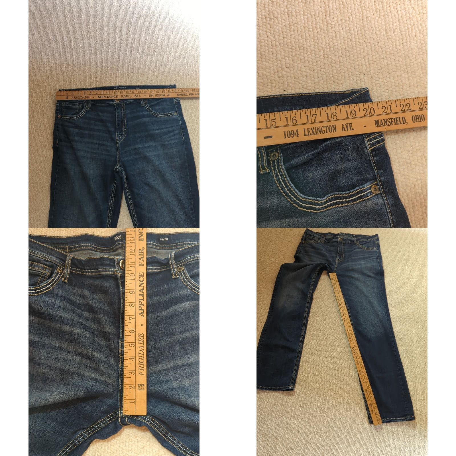 BKE Buckle BKE Tyler Bootcut Jeans Men's 42 Medium Wash Stretch Denim Western Style Size US 42 / EU 58 - 8 Thumbnail