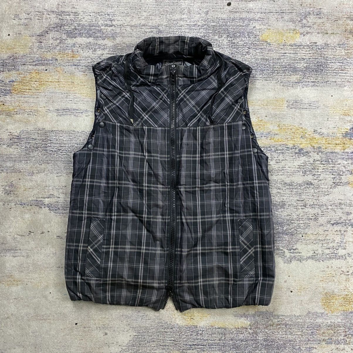 Final Home Final home 2 way plaid puffer jacket detachable hood Size US L / EU 52-54 / 3 - 9 Thumbnail