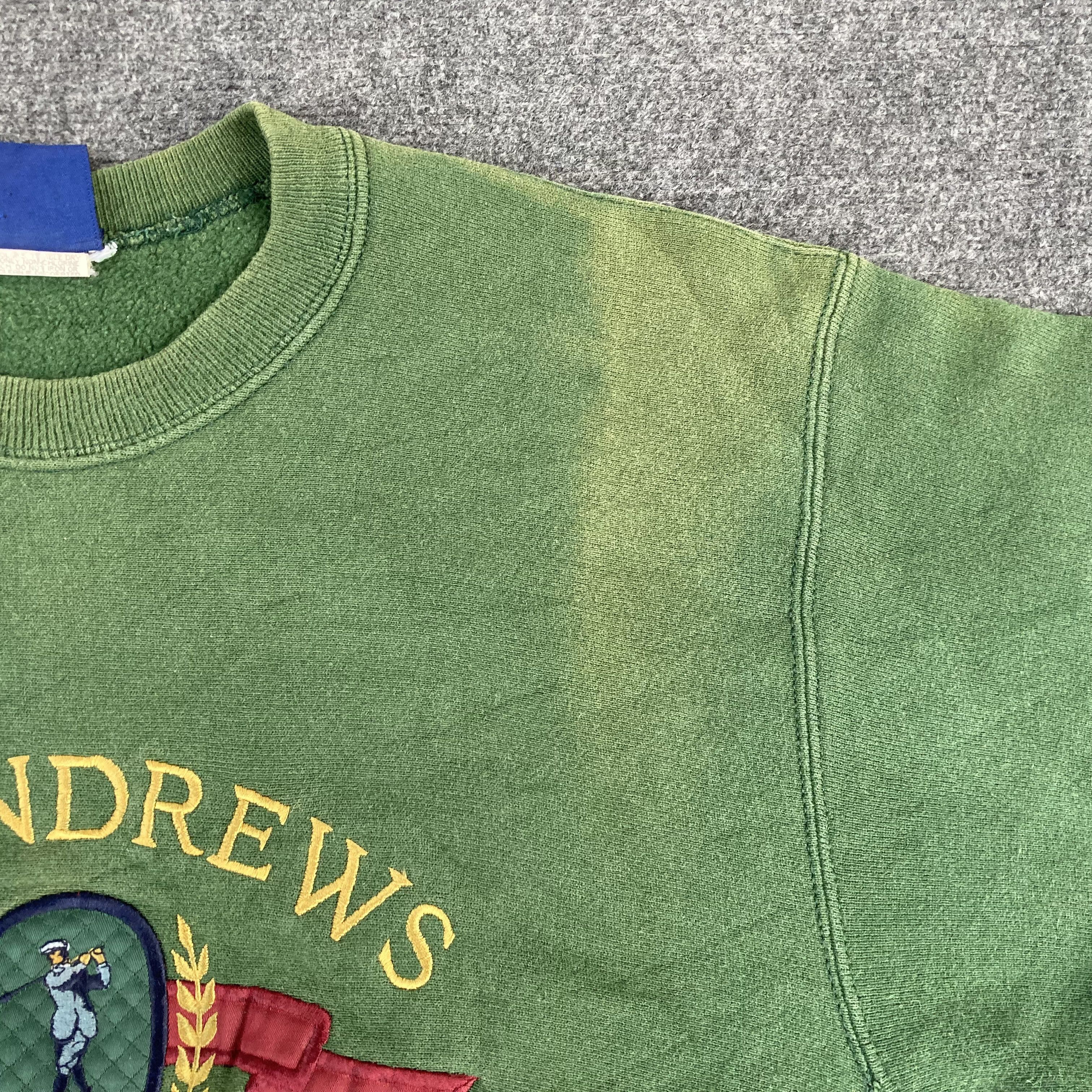 Vintage Vintage St Andrews Oarsman Golf Sport Sweatshirt Size US L / EU 52-54 / 3 - 5 Thumbnail