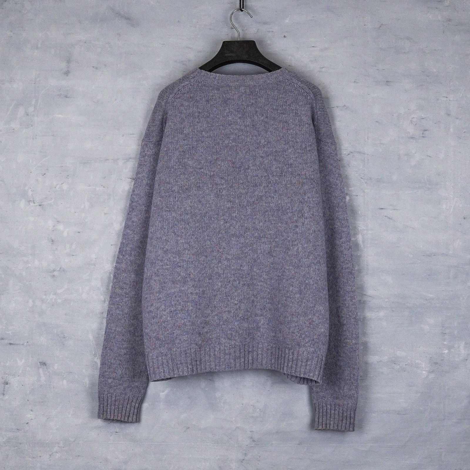 Acne Studios Acne studios paw18 blue wool knit crewneck jumper sweater Size M / US 6-8 / IT 42-44 - 4 Thumbnail