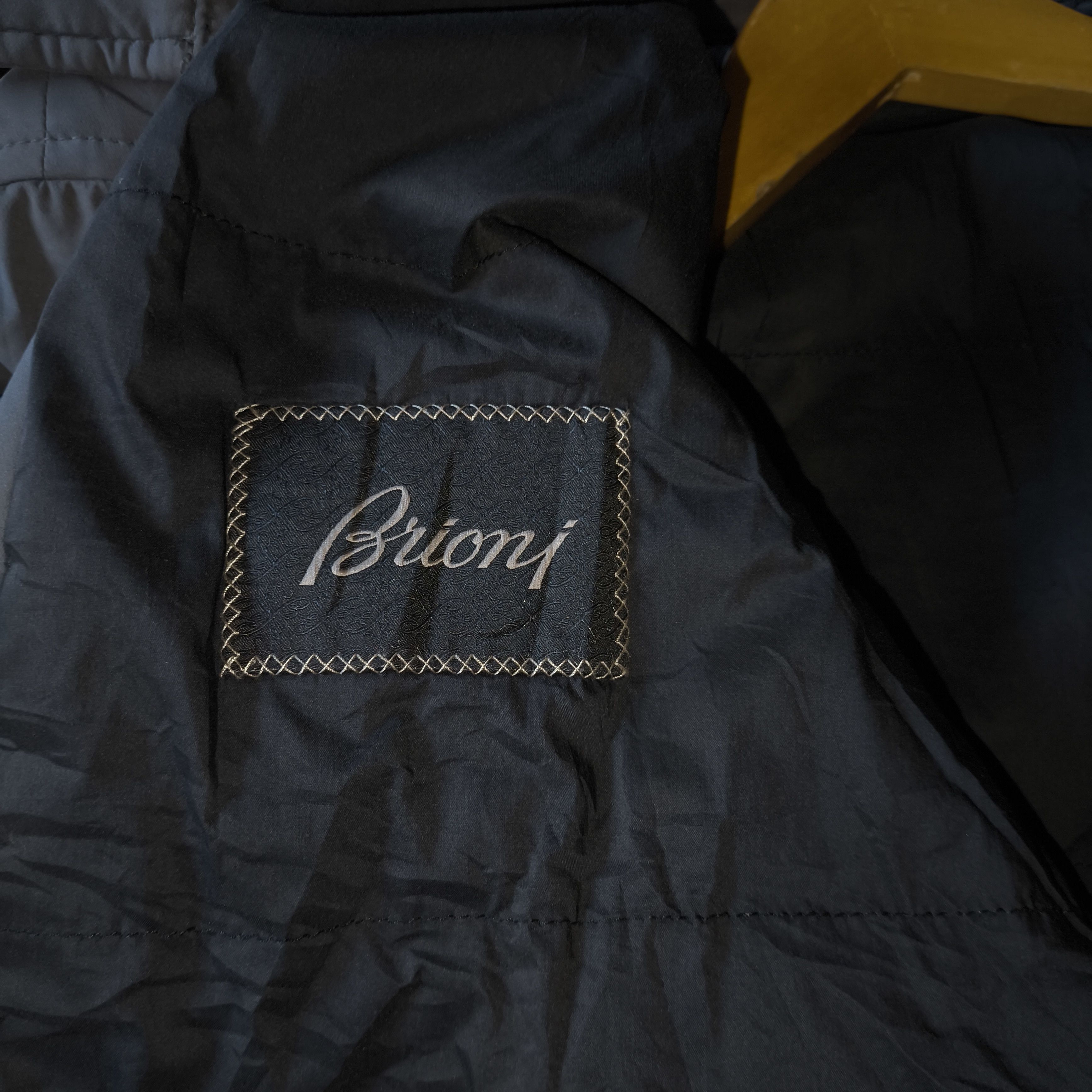 Brioni brioni polamyde jacket w/ leather hidden hoodie Size US L / EU 52-54 / 3 - 12 Thumbnail
