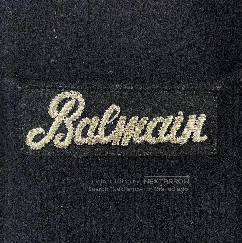 Balmain Balmain Black Wool Women's Sweater . Size S / US 4 / IT 40 - 3 Thumbnail