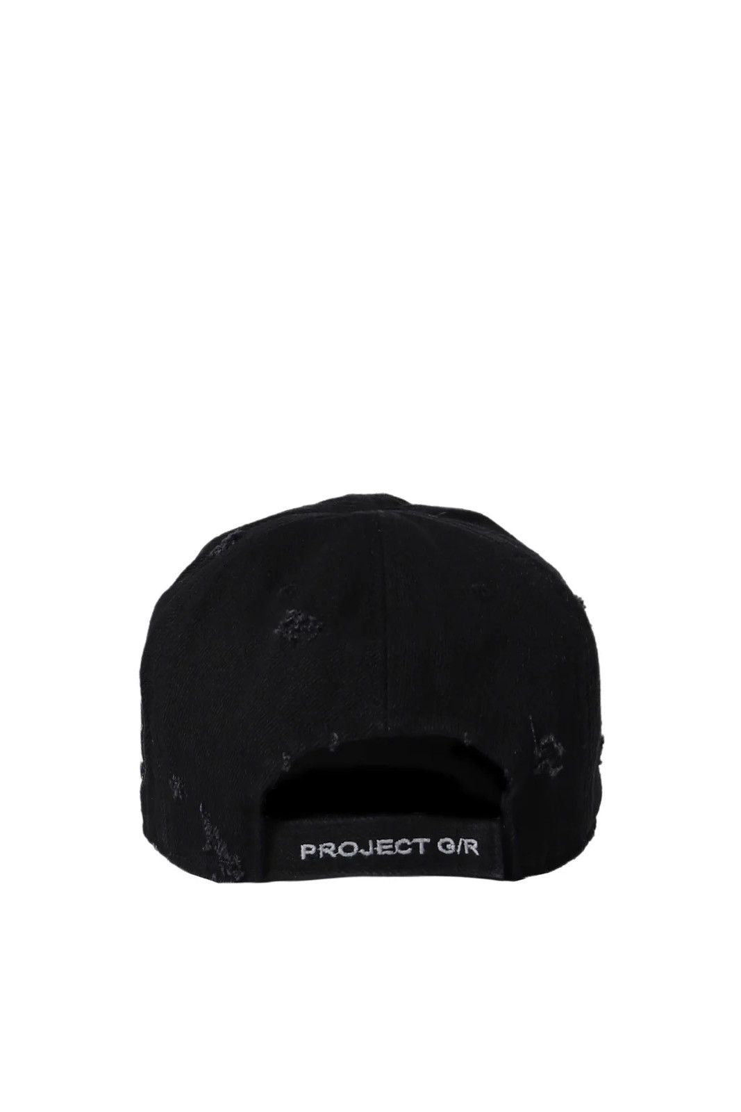 PROJECT G/R LAYERED BASEBALL CAP / BLK