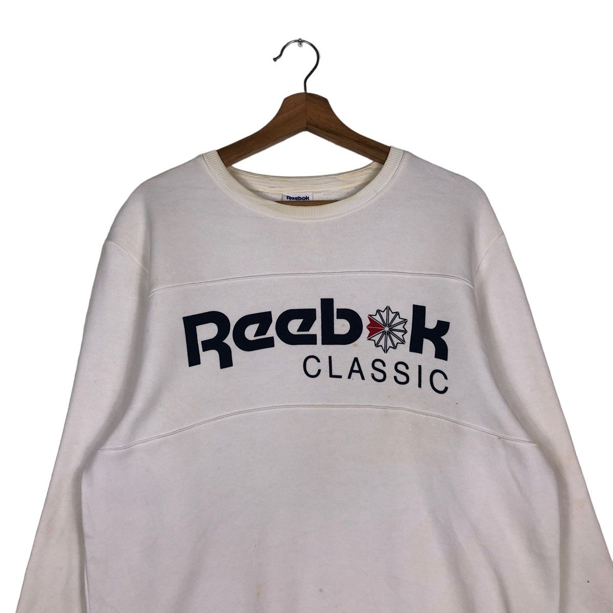 Japanese Brand × Vintage 🔥VINTAGE SWEATSHIRT CREWNECK REEBOK CLASSIC BIG LOGO Size US M / EU 48-50 / 2 - 3 Thumbnail