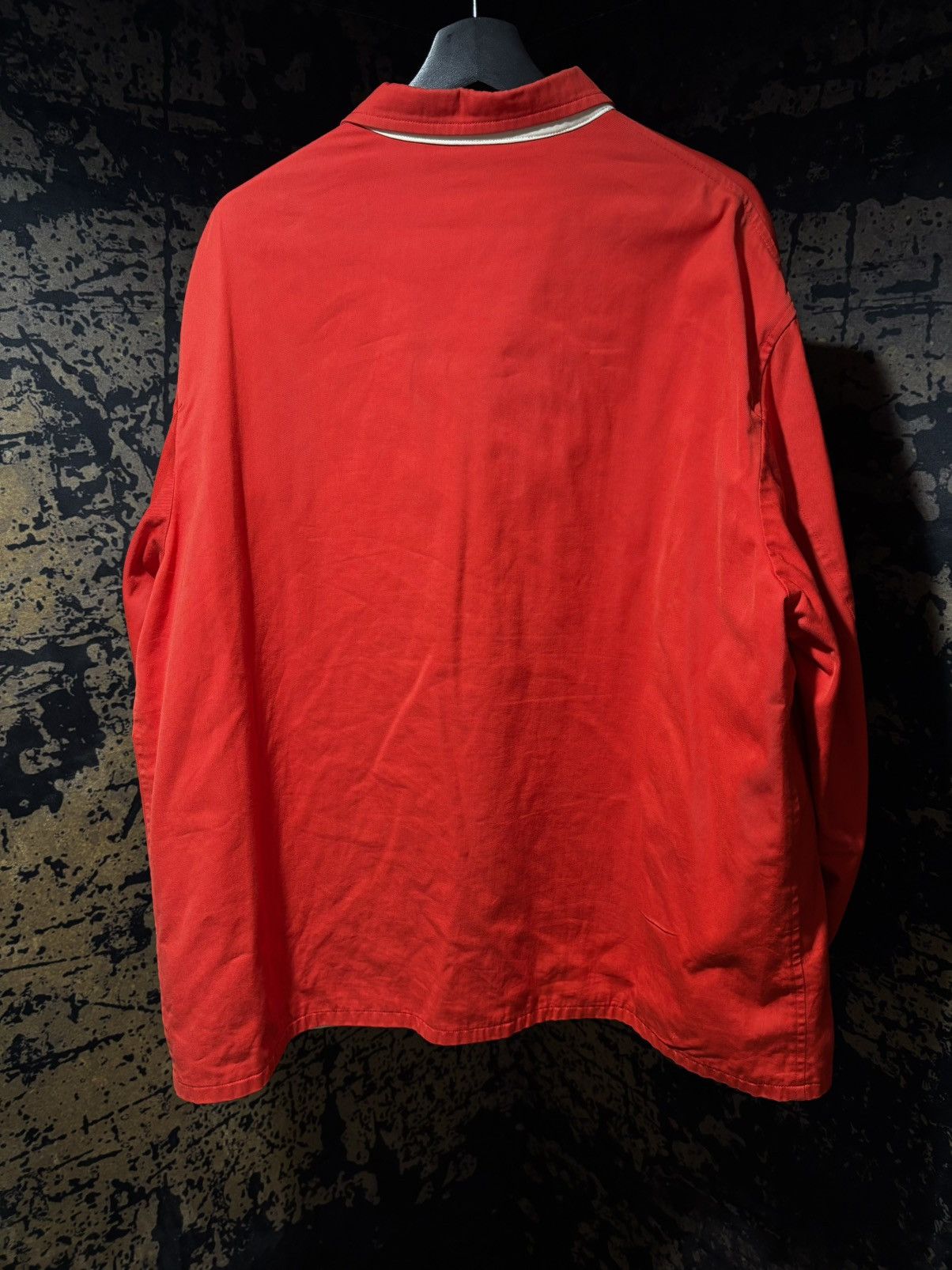 Yohji Yamamoto Yohji Yamamoto Pour Homme AW2001 Reversible Red Chore Coat Size US M / EU 48-50 / 2 - 3 Thumbnail