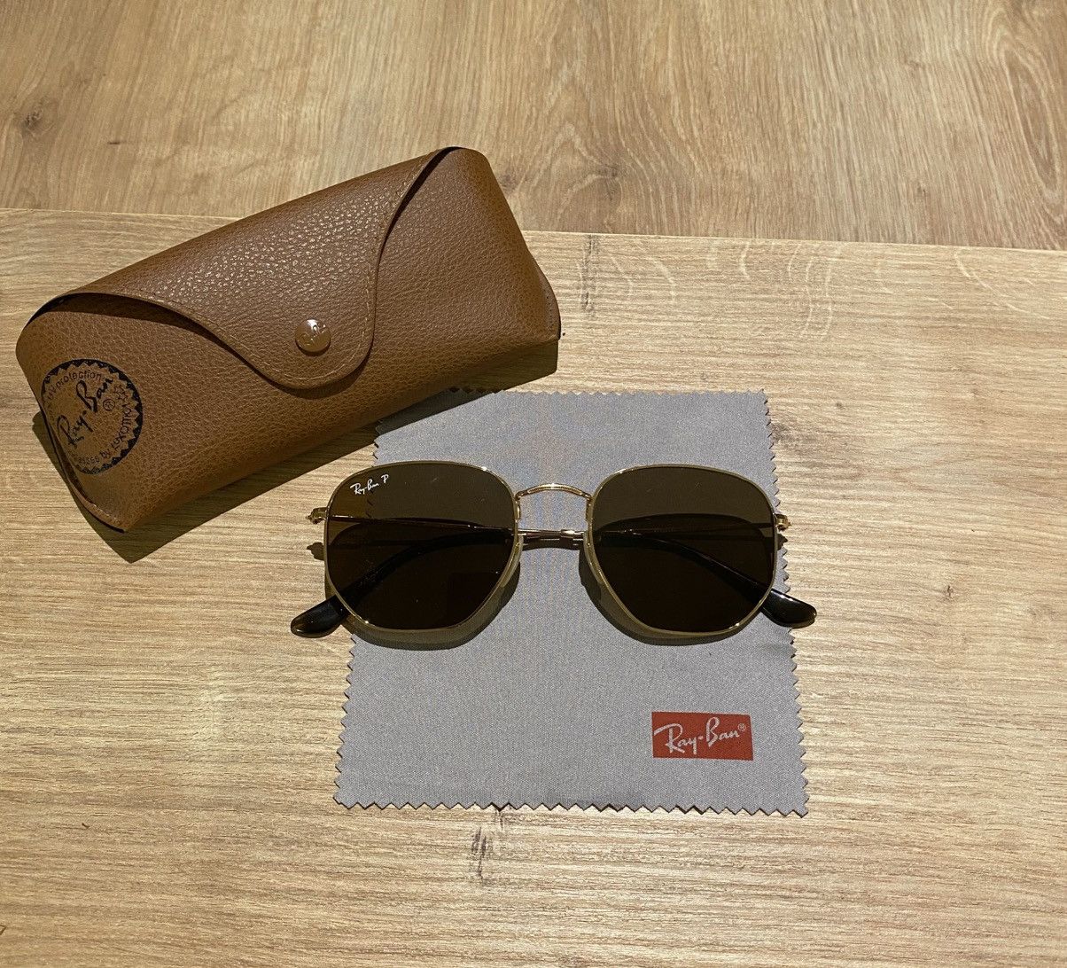 RayBan Ray-Ban RB3548N Hexagonal Sunglasses Size ONE SIZE - 6 Thumbnail