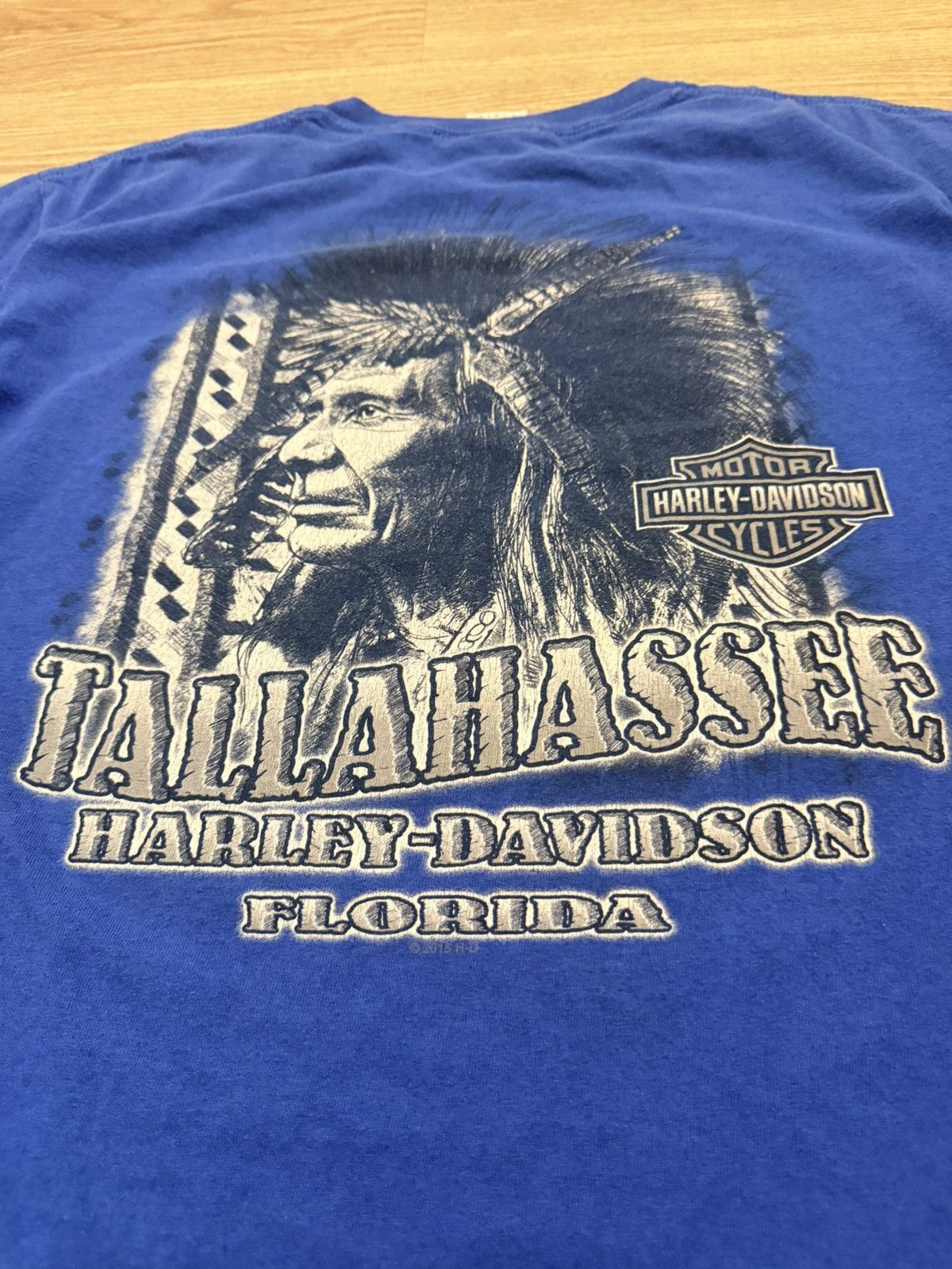 Other Royal blue Harley Davidson T-shirt Size US L / EU 52-54 / 3 - 2 Thumbnail
