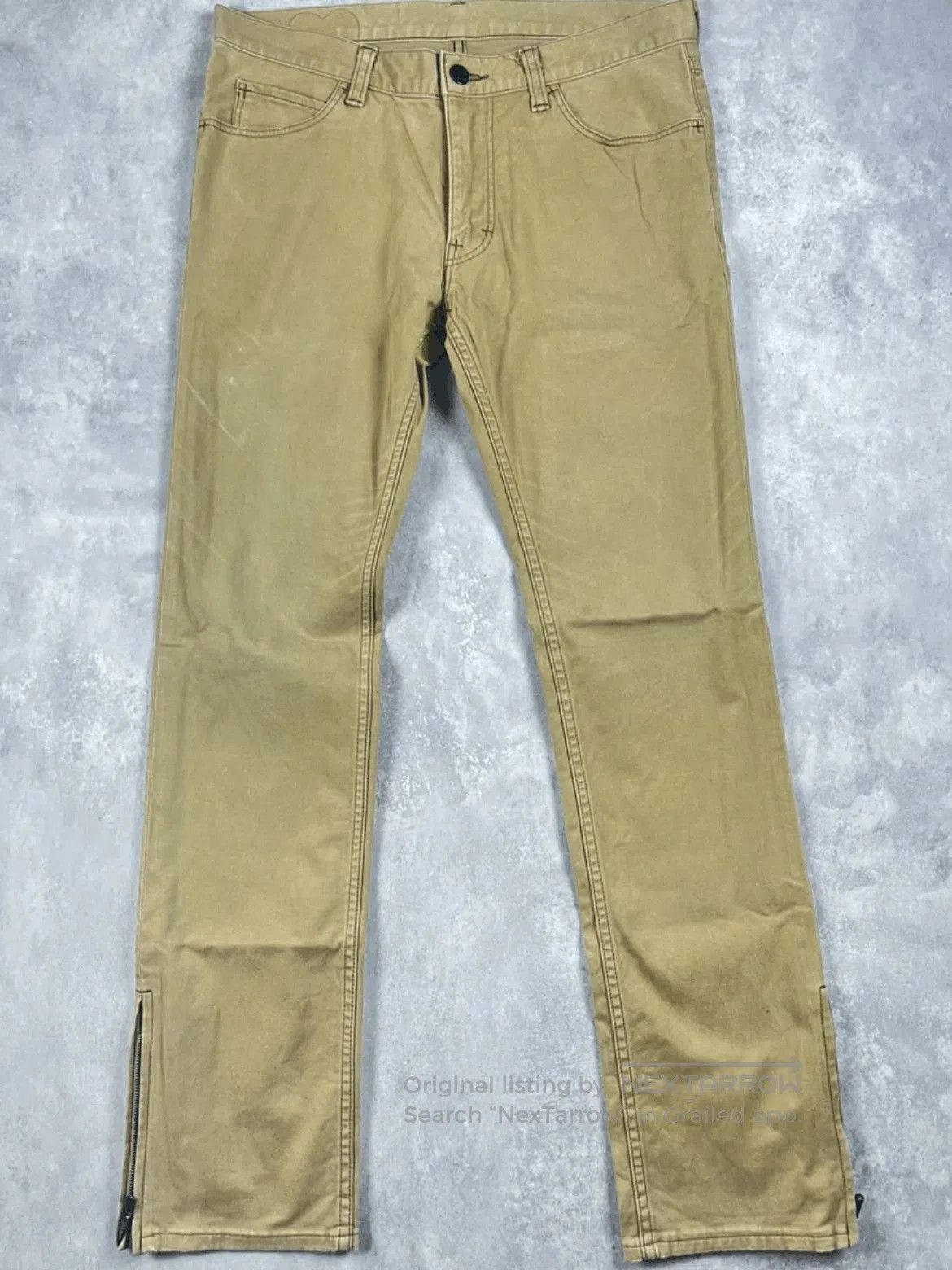 Number (N)ine Sz 3 Number Nine 05SS Size Zipper Trousers. Size US 30 / EU 46 - 2 Thumbnail