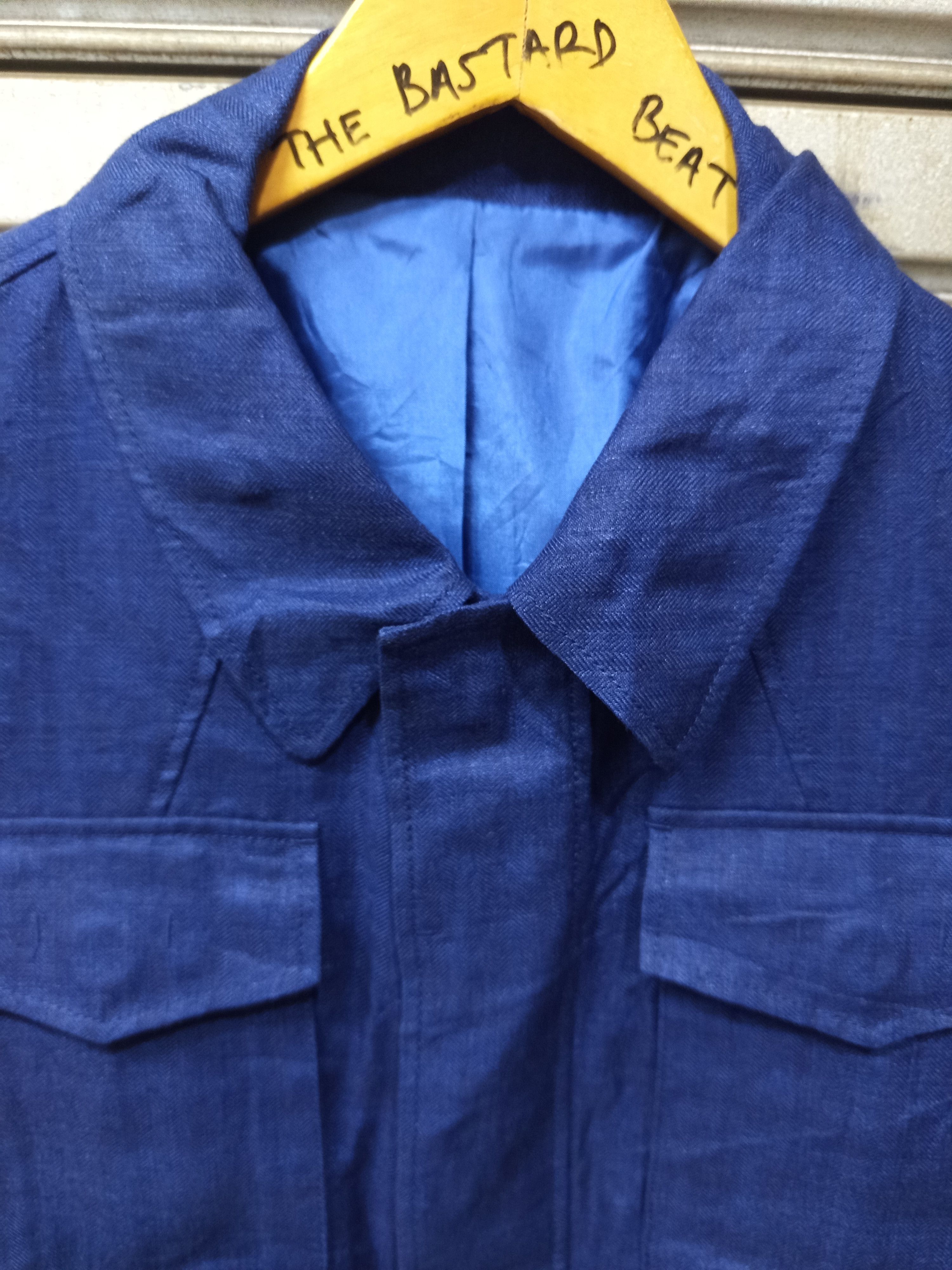Vintage Korean Herringbone Utility Jacket Size US L / EU 52-54 / 3 - 6 Thumbnail