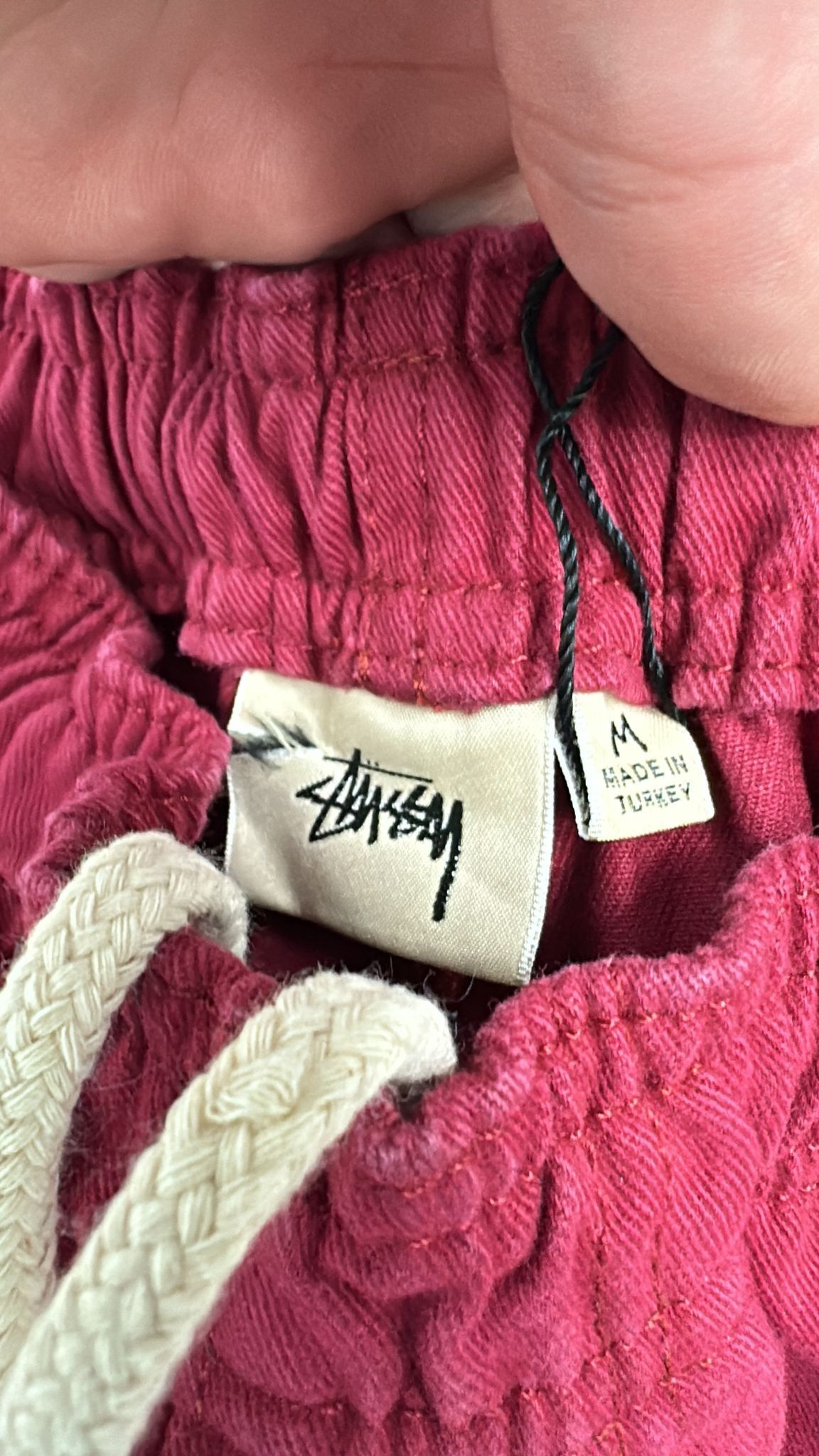 Stussy × Vintage Stüssy Beach Short Burgundy Size Medium Size US 32 / EU 48 - 3 Thumbnail