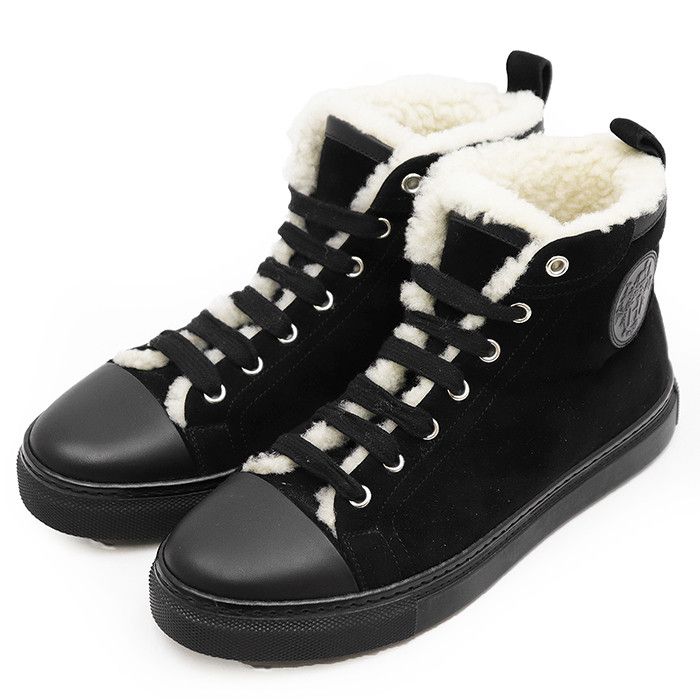 Hermes Hermes Hermes JIMMY Nubuck Sneakers Leather Shoes DUTY FREE for USA Size ONE SIZE - 1 Thumbnail