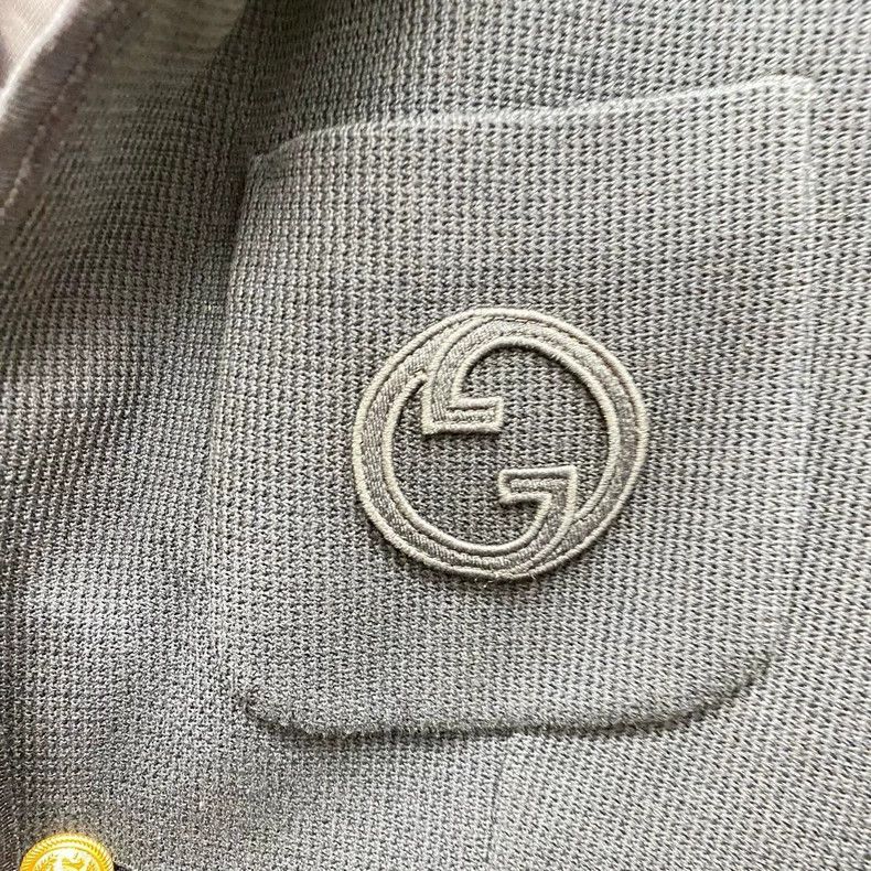 Gucci Gucci Midnight blue embroidered double G letter logo gold b Size US S / EU 44-46 / 1 - 5 Thumbnail