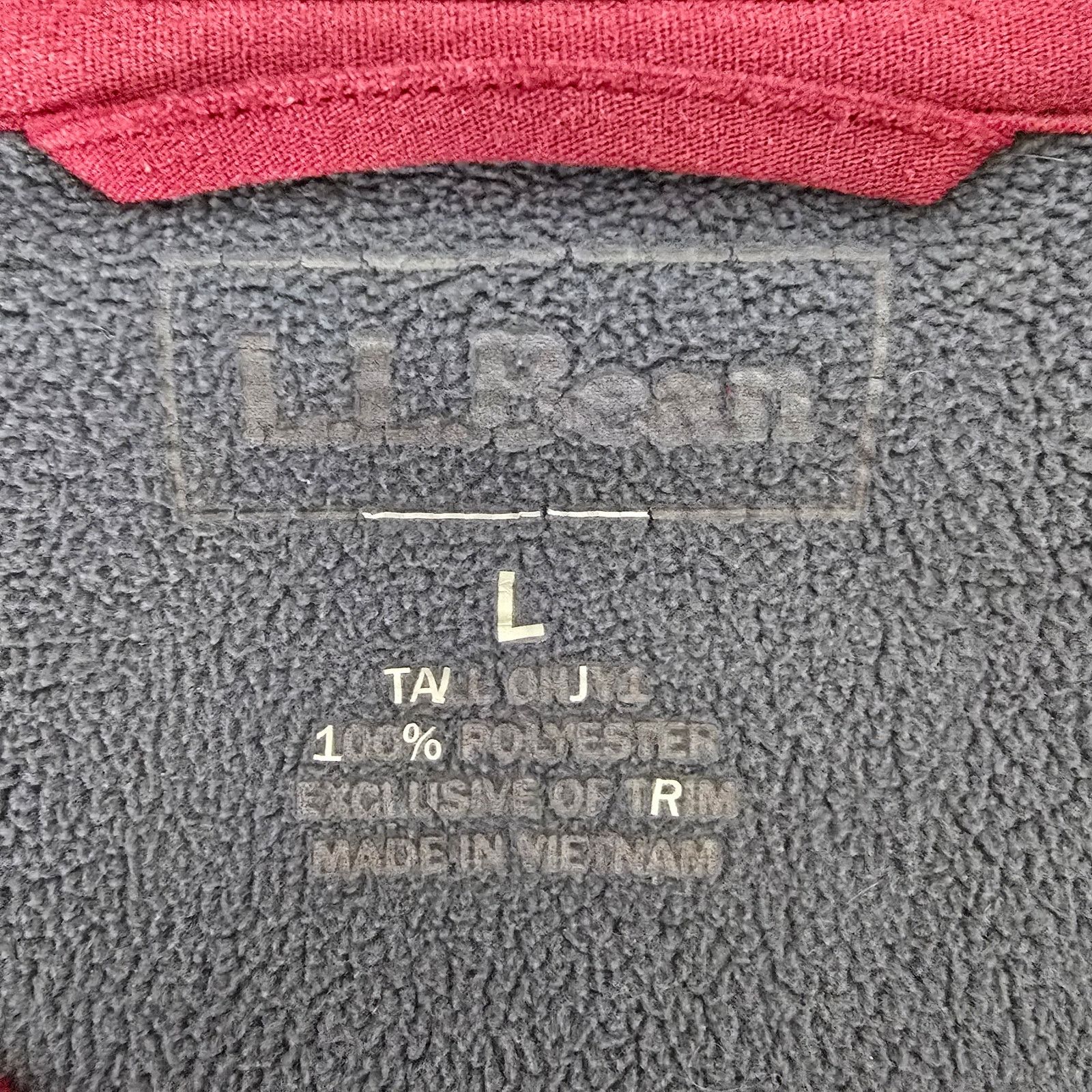 L.L. Bean LL Bean Fleece Sweatshirt L TALL Crewneck Soft Zip Pocket Size US L / EU 52-54 / 3 - 10 Thumbnail