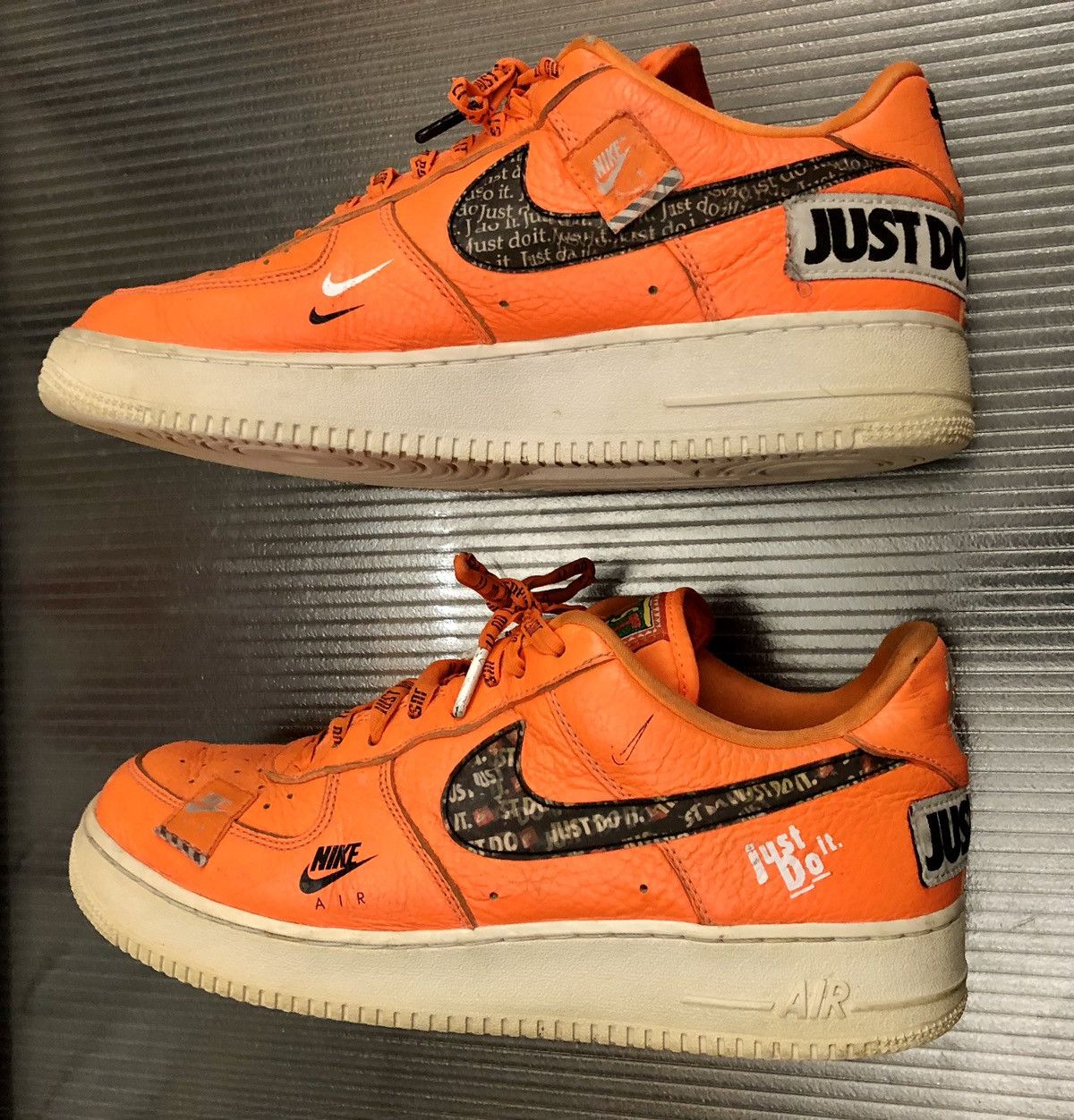 Nike Nike Air Force 1 Low Just Do It Pack total orange 10 US Size US 10 / EU 43 - 3 Thumbnail