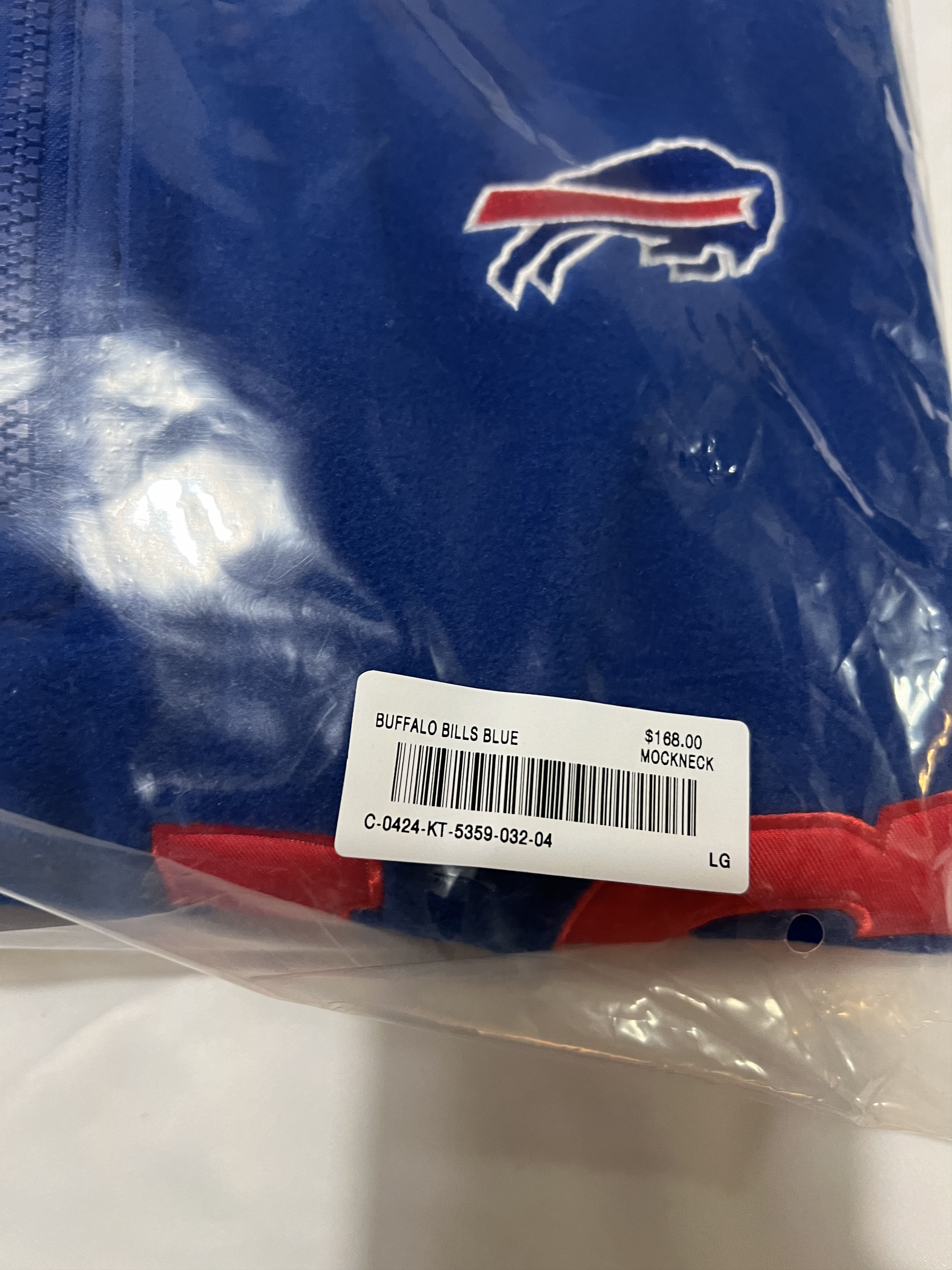 NFL OVO x NFL x Polartec BILLS MOCK NECK QUARTER-ZIP FLEECE Size US L / EU 52-54 / 3 - 3 Thumbnail