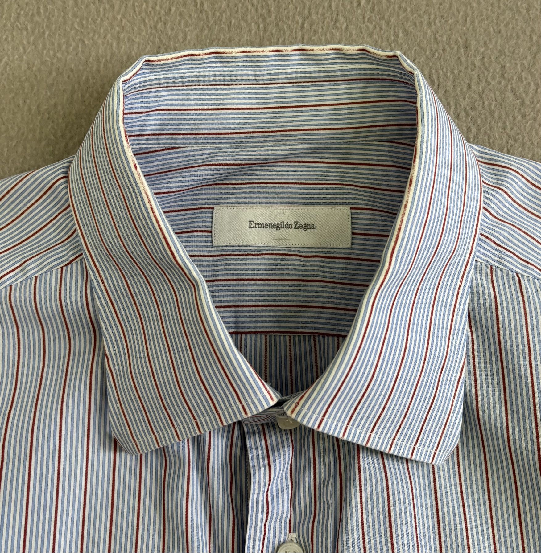 Ermenegildo Zegna Ermenegildo Zegna shirt large Size US L / EU 52-54 / 3 - 10 Thumbnail