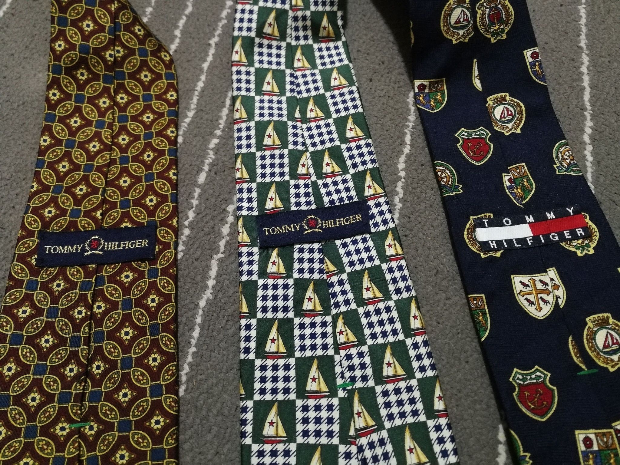 Tommy Hilfiger Tommy hilfiger combo neck tie 1997 Size ONE SIZE - 8 Thumbnail