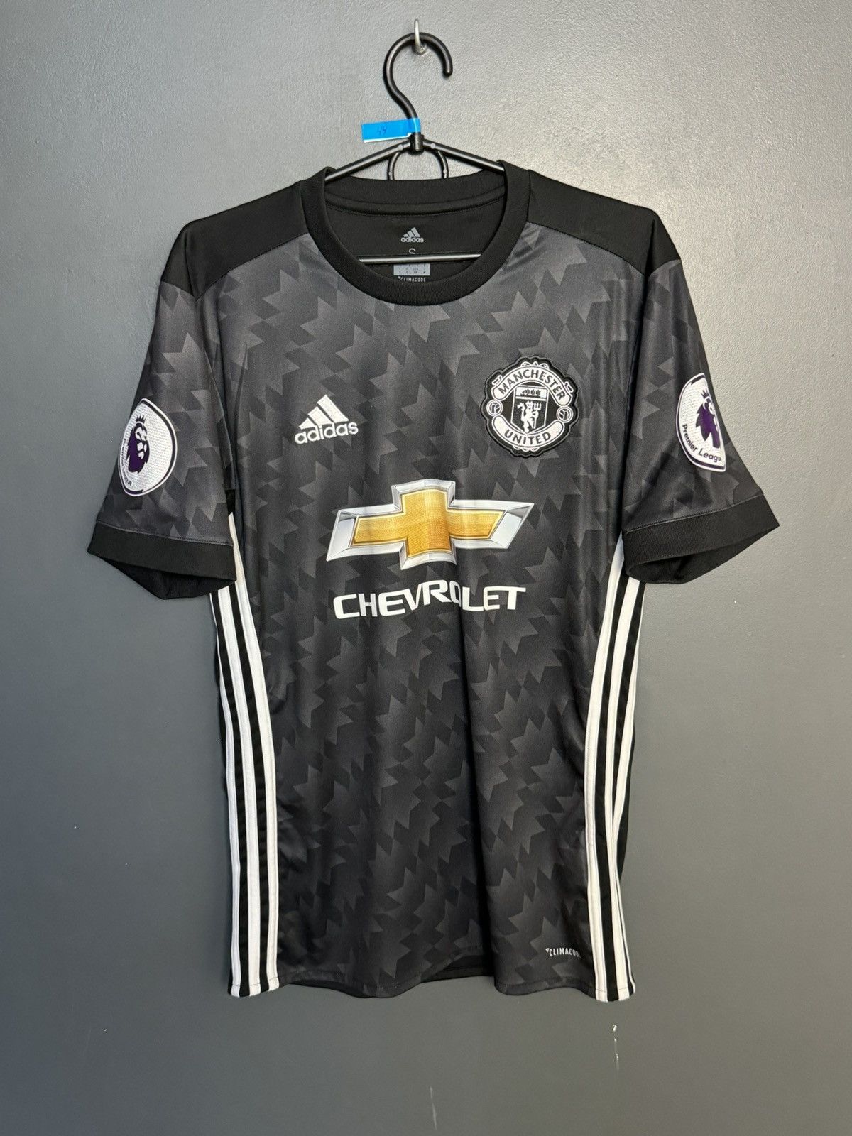 Adidas Manchester United 17/18 Away Lukaku Football Jersey Size US S / EU 44-46 / 1 - 2 Thumbnail