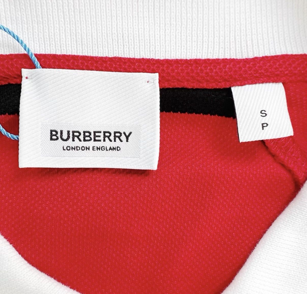 Burberry Burberry Striped Color Block Short Sleeve Polo Shirt K12 Size US S / EU 44-46 / 1 - 4 Thumbnail