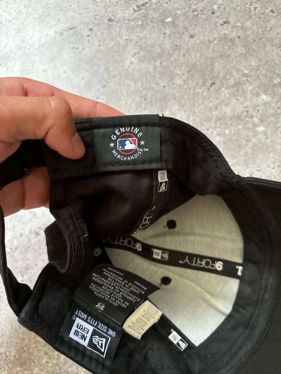 New Era New Era Black Cap Size ONE SIZE - 6 Thumbnail