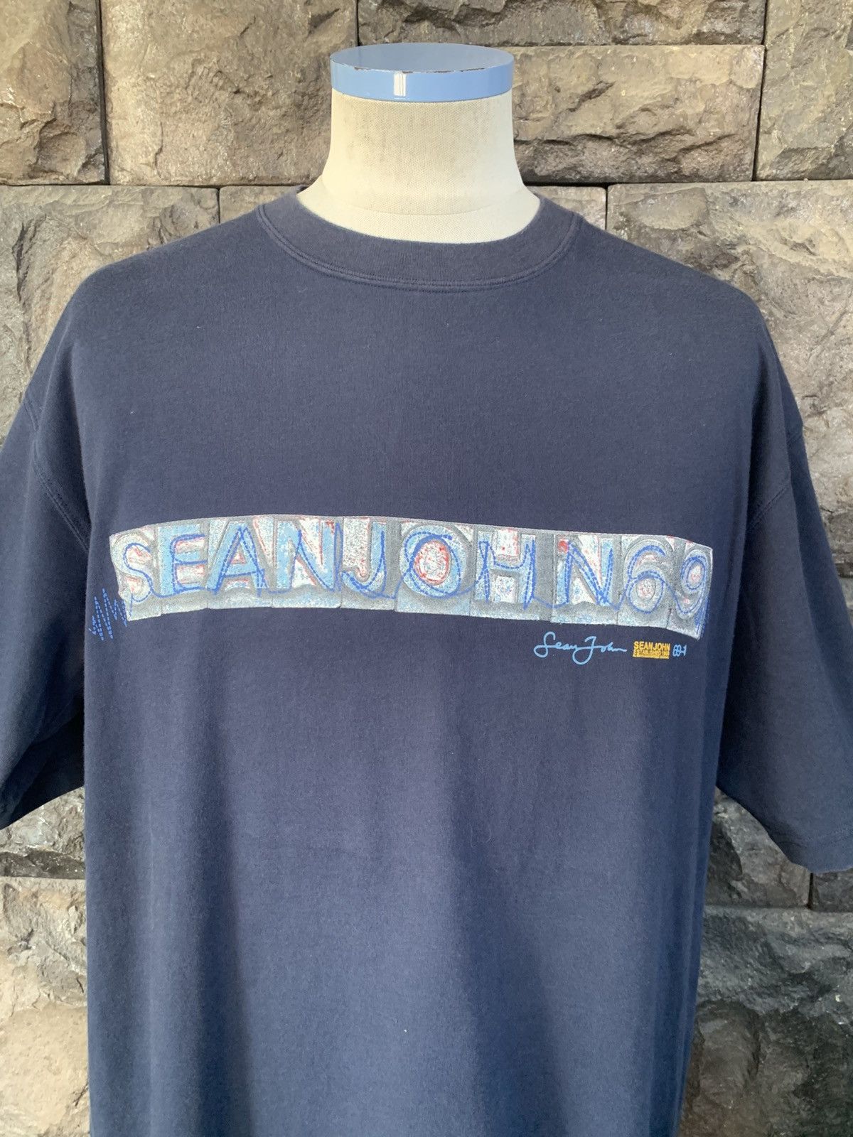 Sean John Vintage Sean John 69 Streetwear T shirt Size US XL / EU 56 / 4 - 2 Thumbnail