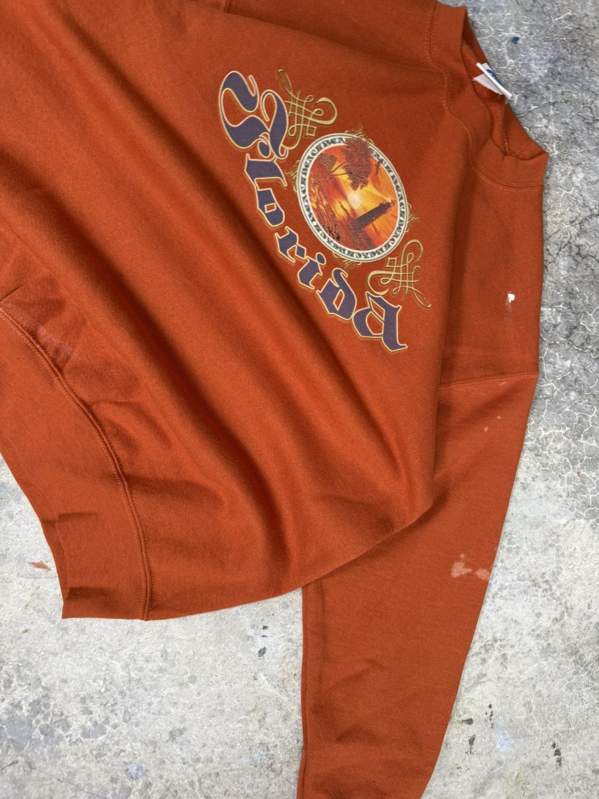 Vintage Vintage Florida Sweatshirt Size US L / EU 52-54 / 3 - 3 Thumbnail