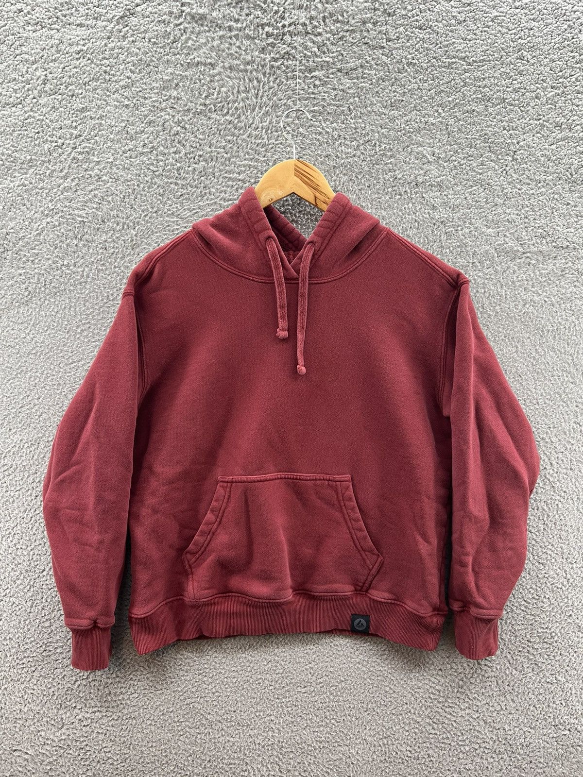 American Giant American Giant Hoodie Womens Sz Medium Red Cotton Sweatshirt Size M / US 6-8 / IT 42-44 - 1 Thumbnail