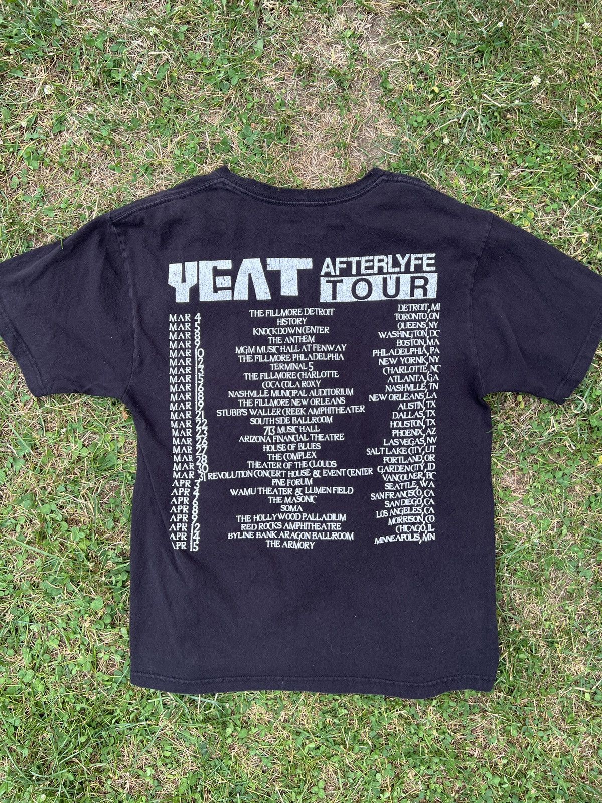 Ken Carson Yeat Afterlyfe Tour Tee Size US L / EU 52-54 / 3 - 3 Thumbnail