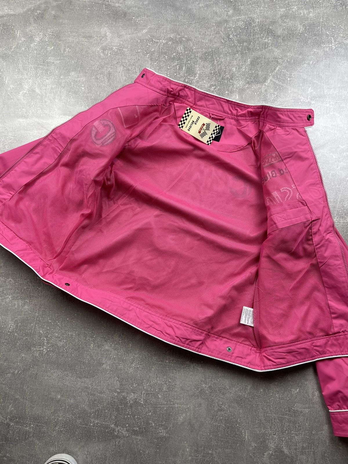 Vintage Vintage Classic Nascar Driver Pink Racing Jacket Size XL Size XL / US 12-14 / IT 48-50 - 10 Thumbnail
