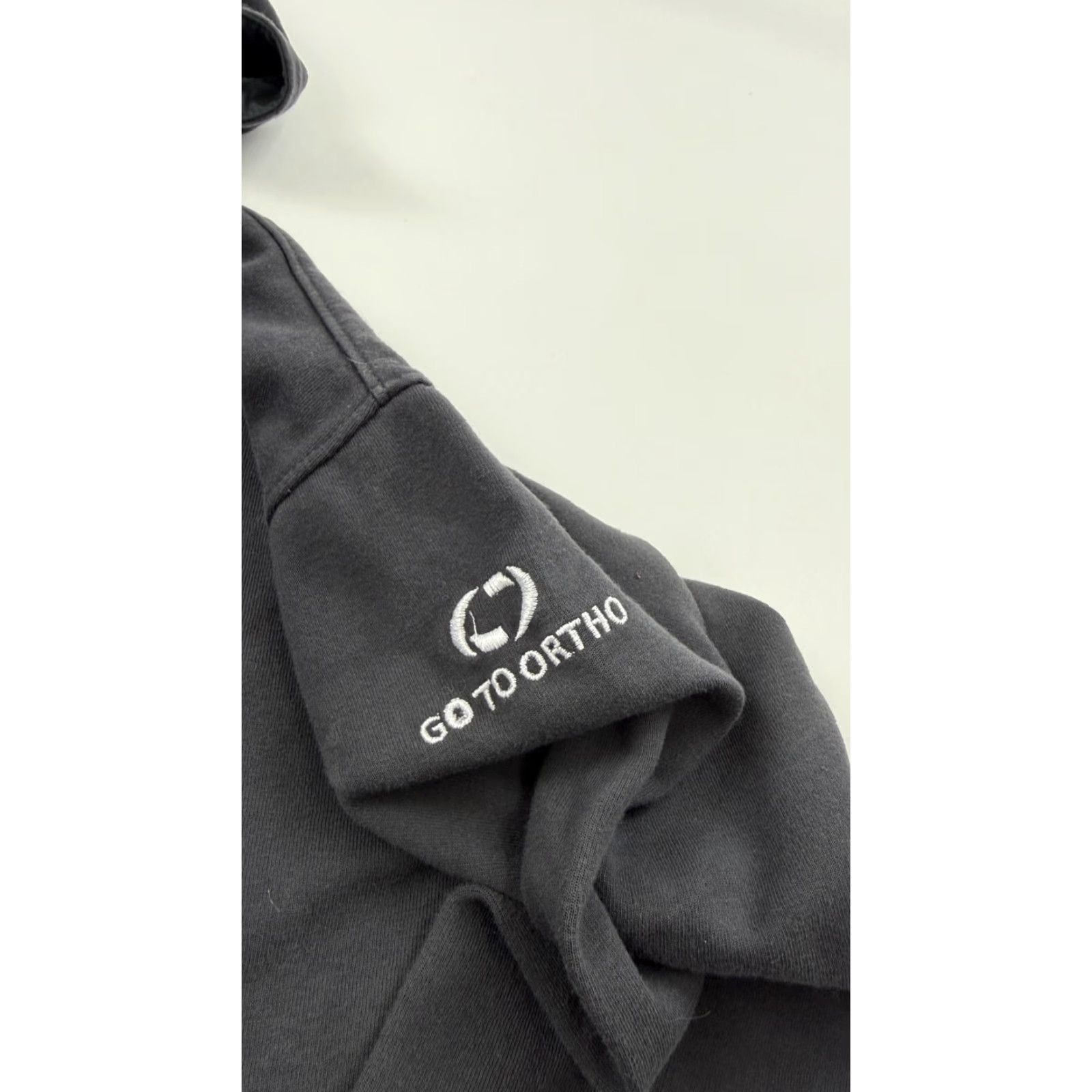 The North Face The North Face Hoodie Womens Medium Black Full Zip Half Dome Go To Ortho Size M / US 6-8 / IT 42-44 - 5 Thumbnail