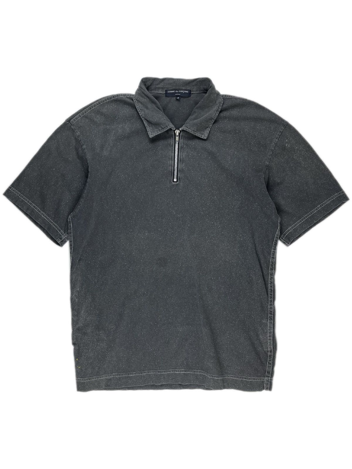 Comme des Garcons AW04 Comme des Garcons Homme Zip Polo Tshirt Size US S / EU 44-46 / 1 - 1 Thumbnail