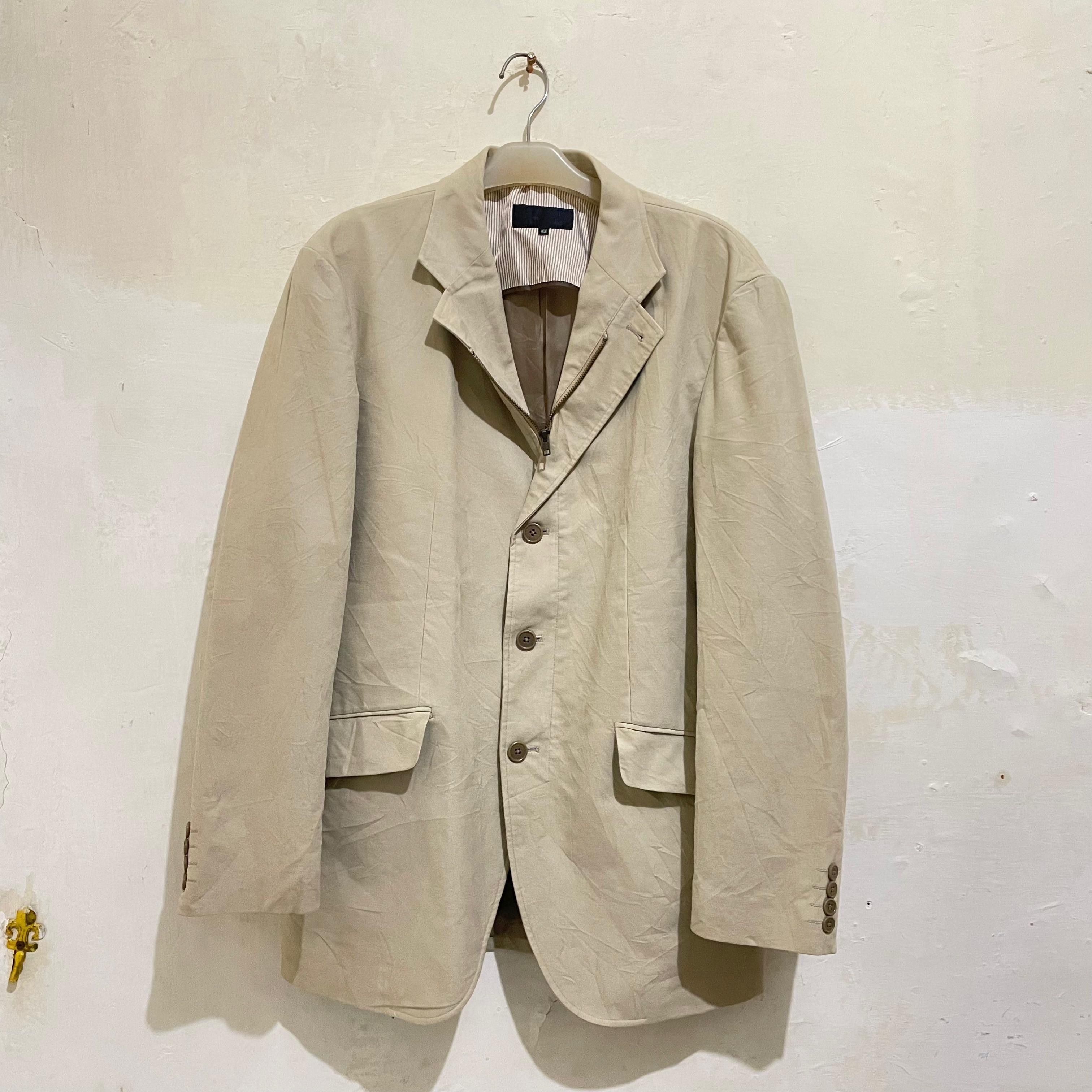Other Men's Suede Blazer with Zipper Button Combination Size XL / US 12-14 / IT 48-50 - 1 Thumbnail