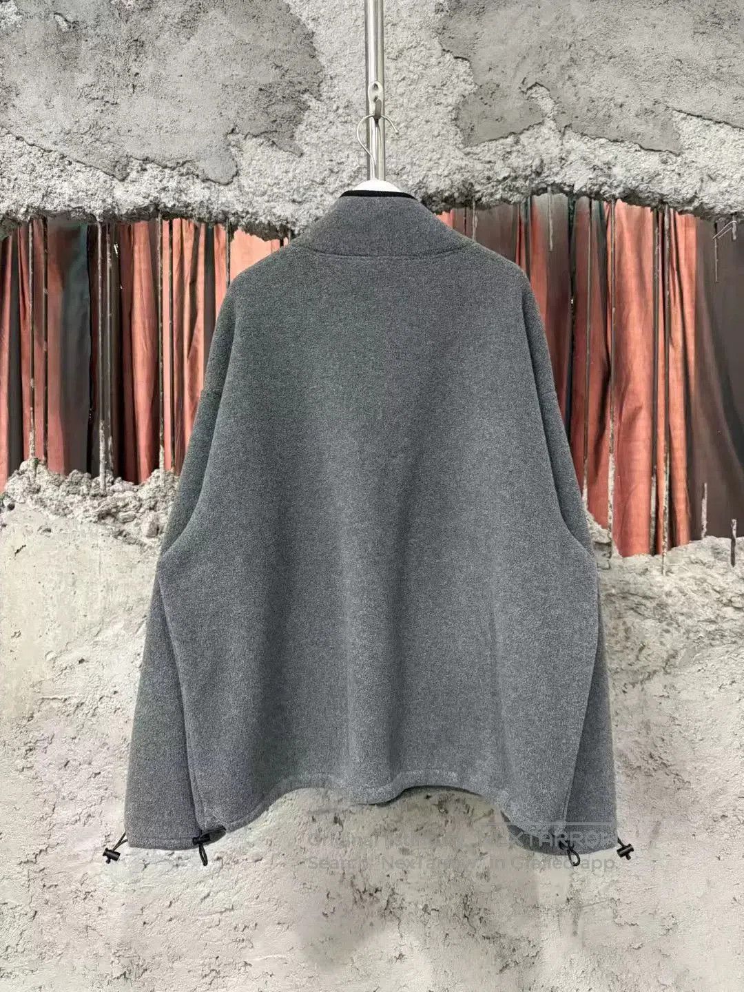 Miu Miu gray teddy zip-up jacket by Miu Miu. Size M / US 6-8 / IT 42-44 - 3 Thumbnail