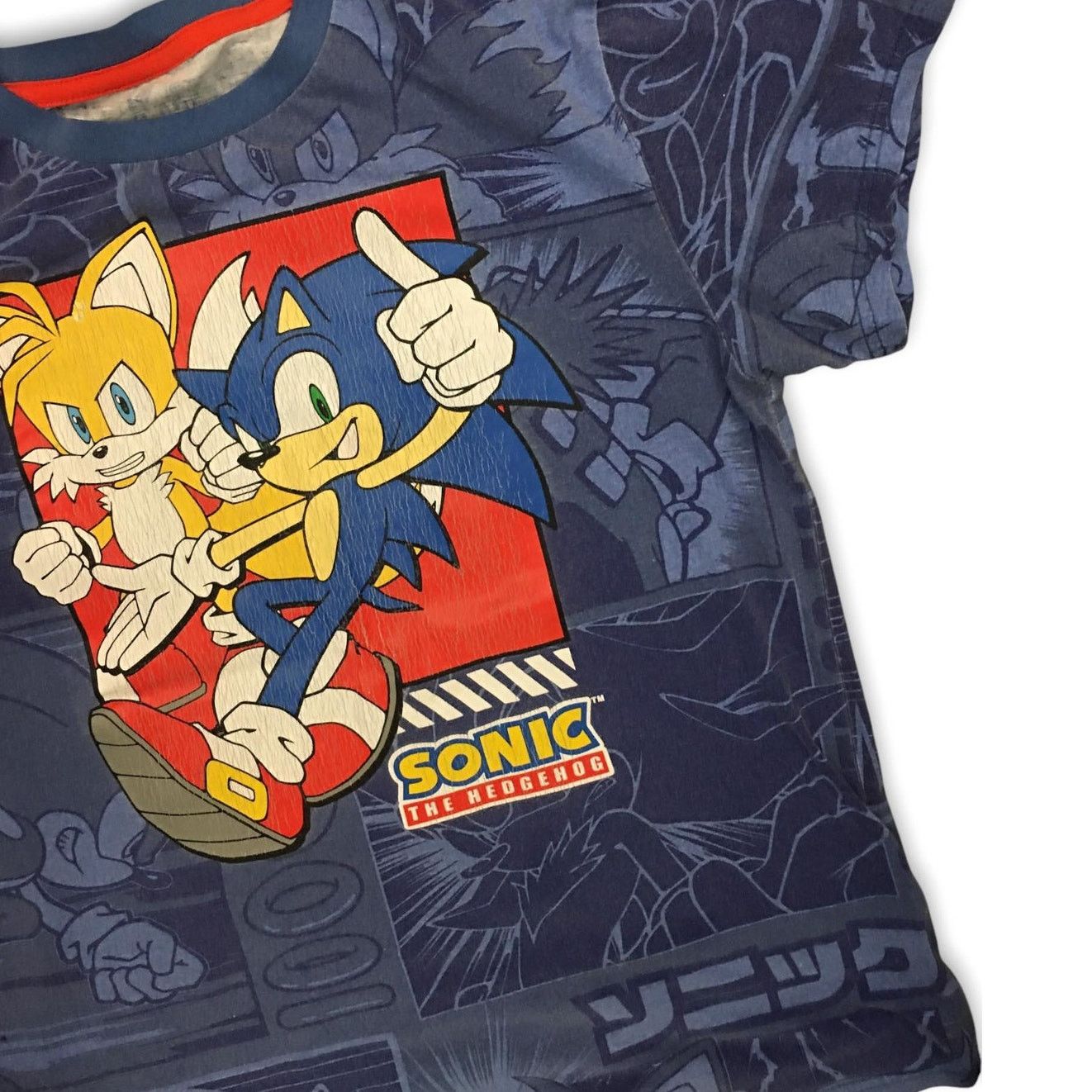 Other VINTAGE Sega Freeze Sonic The Hedgehog T-Shirt Small/Medium Size US M / EU 48-50 / 2 - 6 Thumbnail
