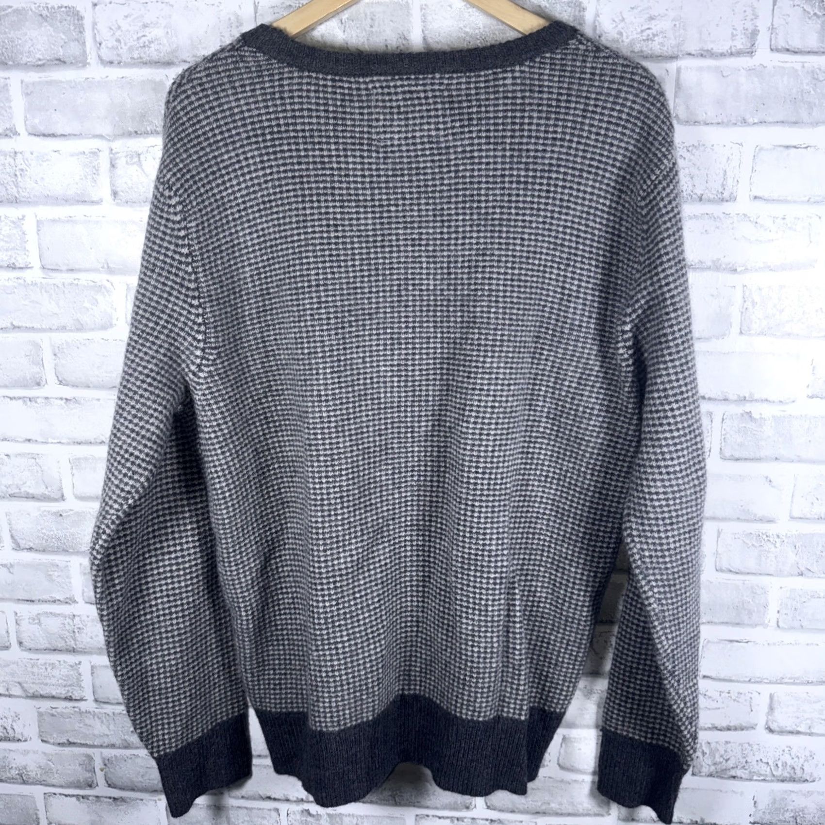 Vintage VINTAGE Brunswick Unisex Wool Gray Pullover Sweater 2XL 24” Pit To Pit Mens Womens Size US XXL / EU 58 / 5 - 4 Thumbnail