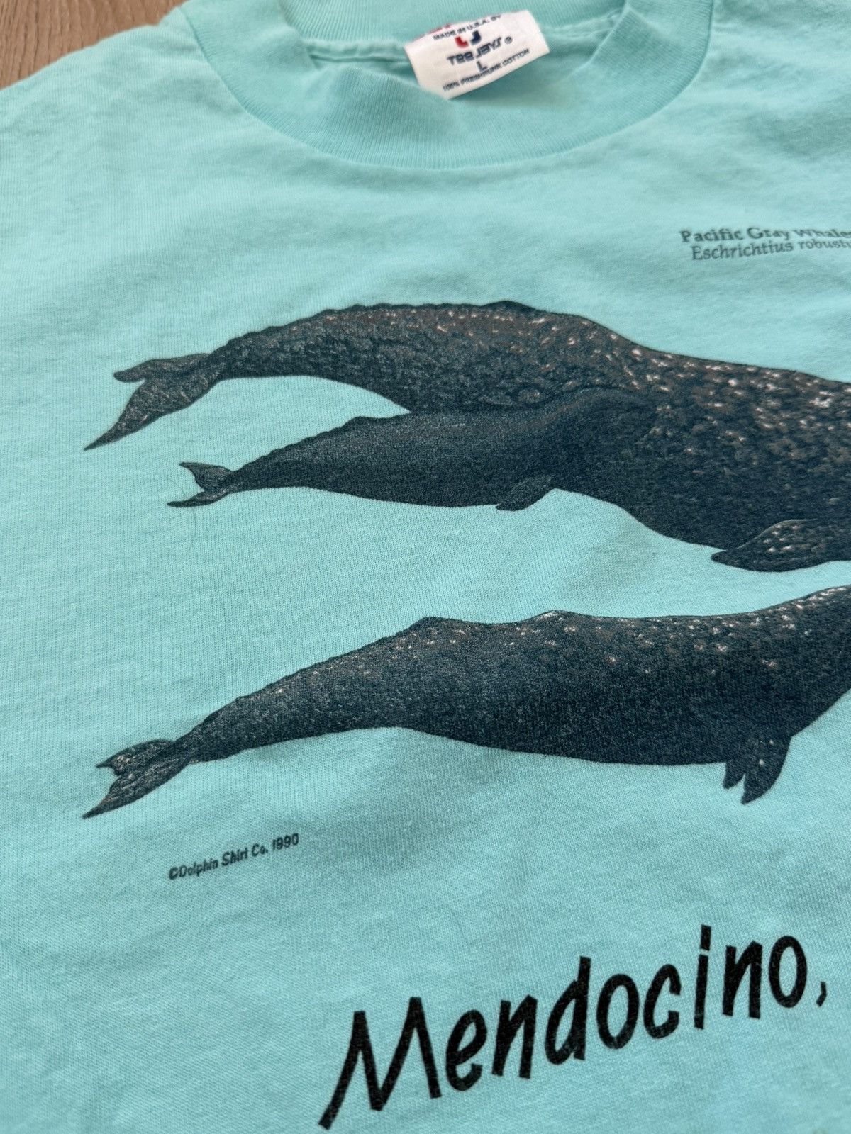 TEE JAYS × Vintage Vintage Pacific Gray Whale 1990 Size US M / EU 48-50 / 2 - 6 Thumbnail